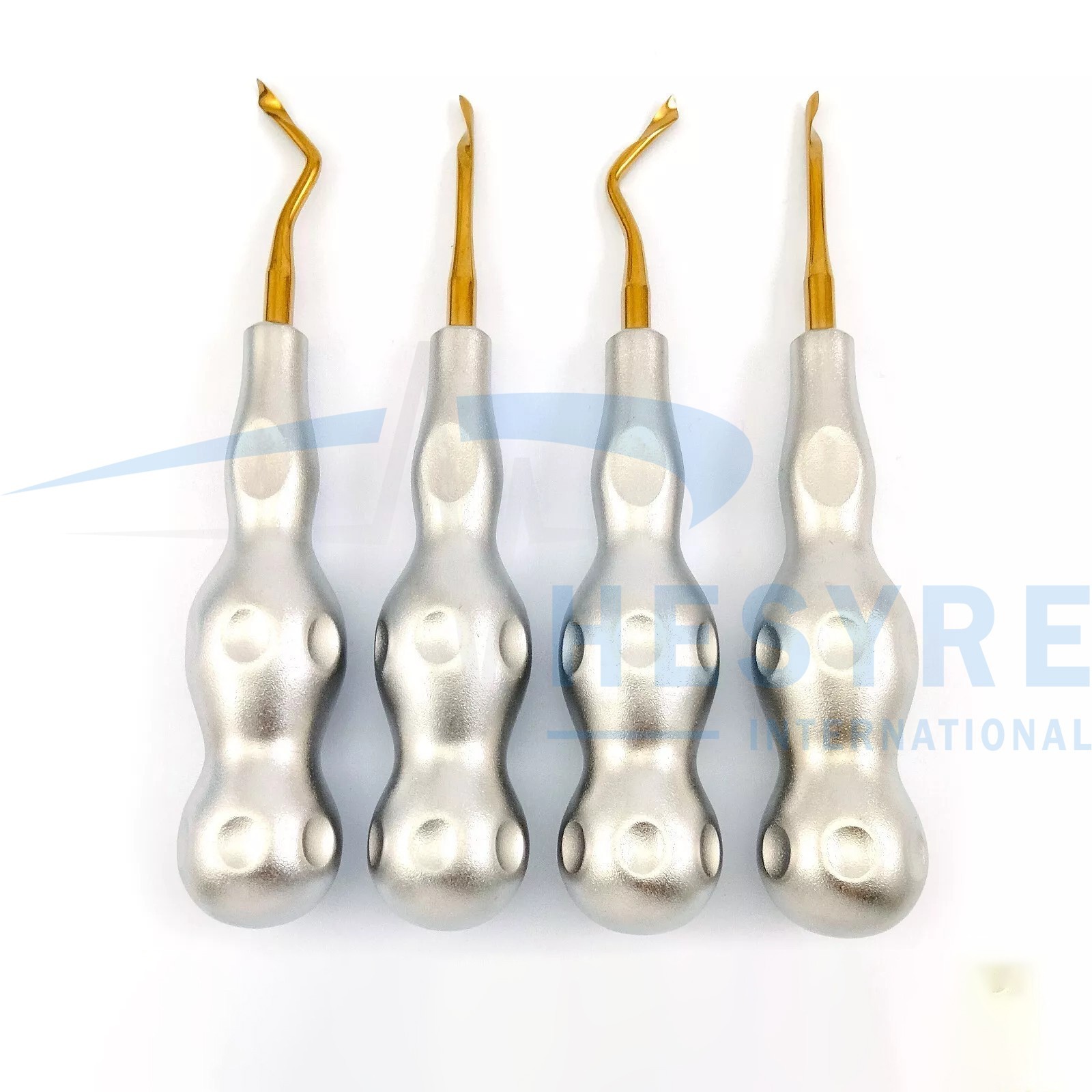 4 Pcs Dental Root Elevators Set TWISTER Oral Surgery Tooth loosening
