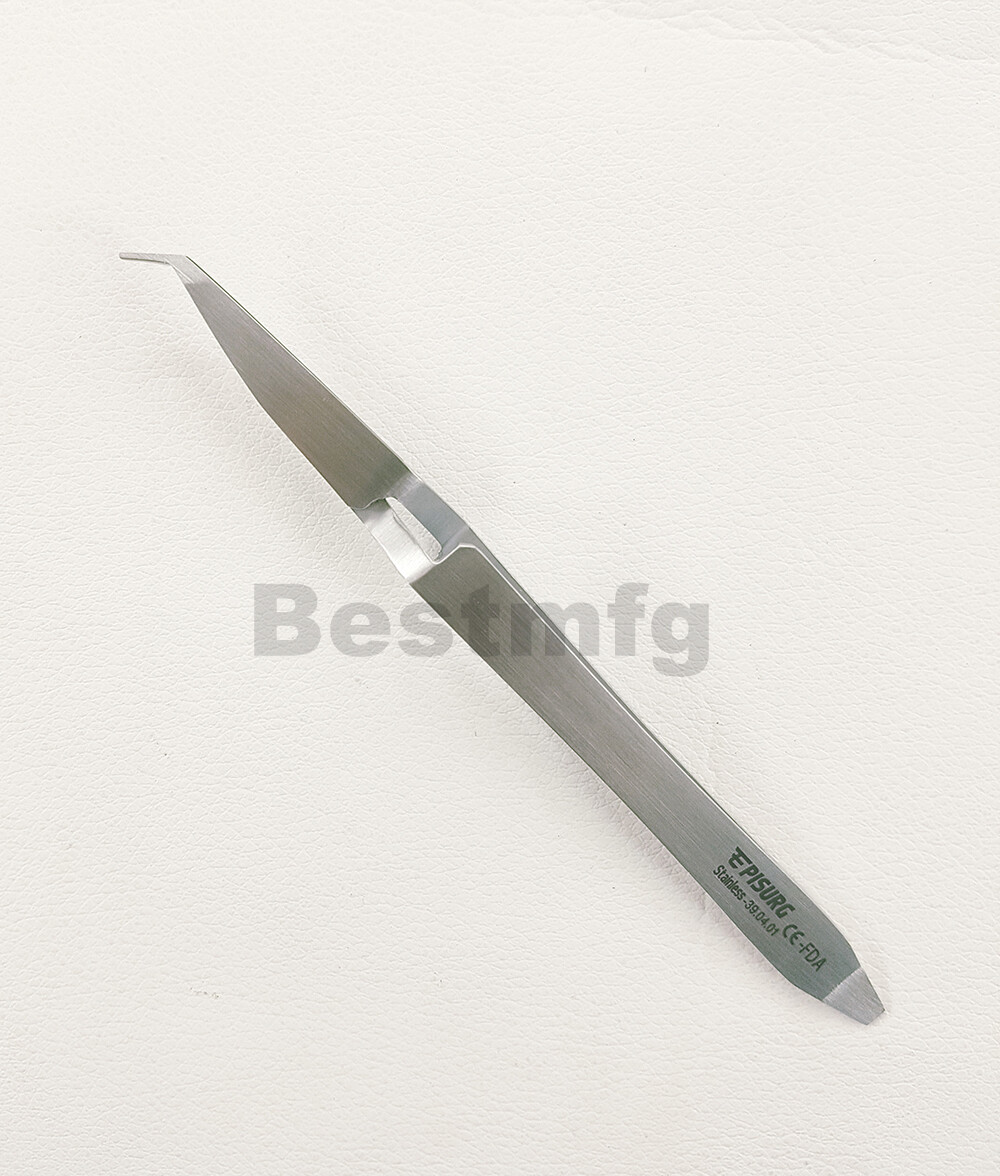 Direct Bond Bracket Tweezers With Aligner 13cm Plane Dental Surgical Instruments