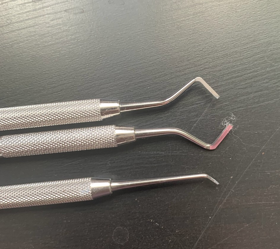 Hu-Friedy double end Hoe(cp22/22c and 2 other different sizes)