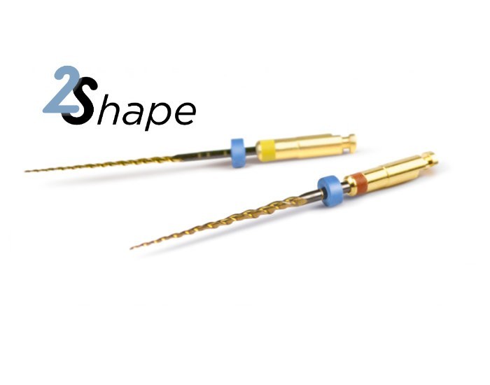 12pcs/40pcs MONO2-GOLD Two Shape 04 06 taper NiTi Material
