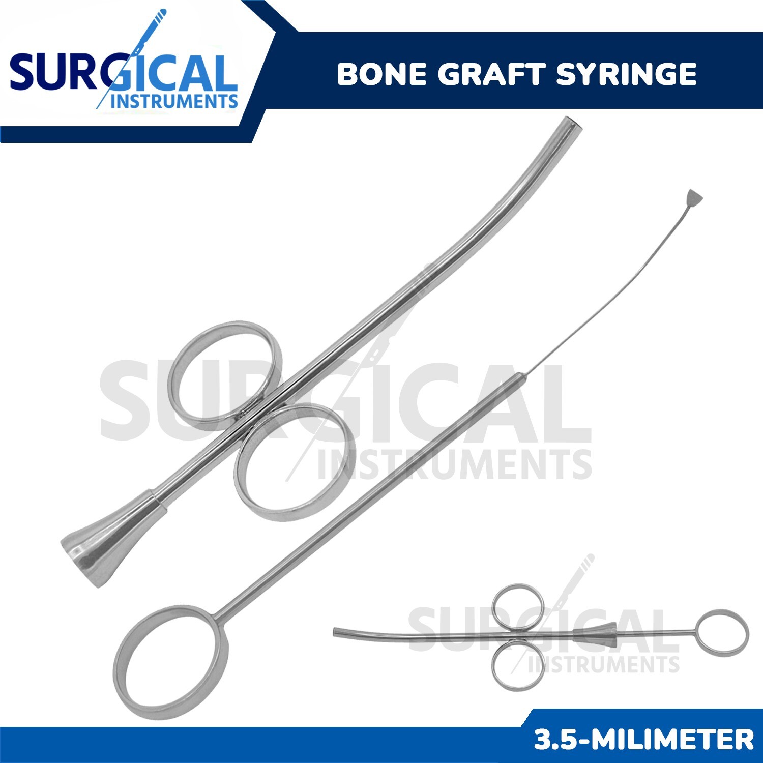 Bone Graft Syringe 3.5mm Implant Dental Instruments Sinus lift, Dentists tools