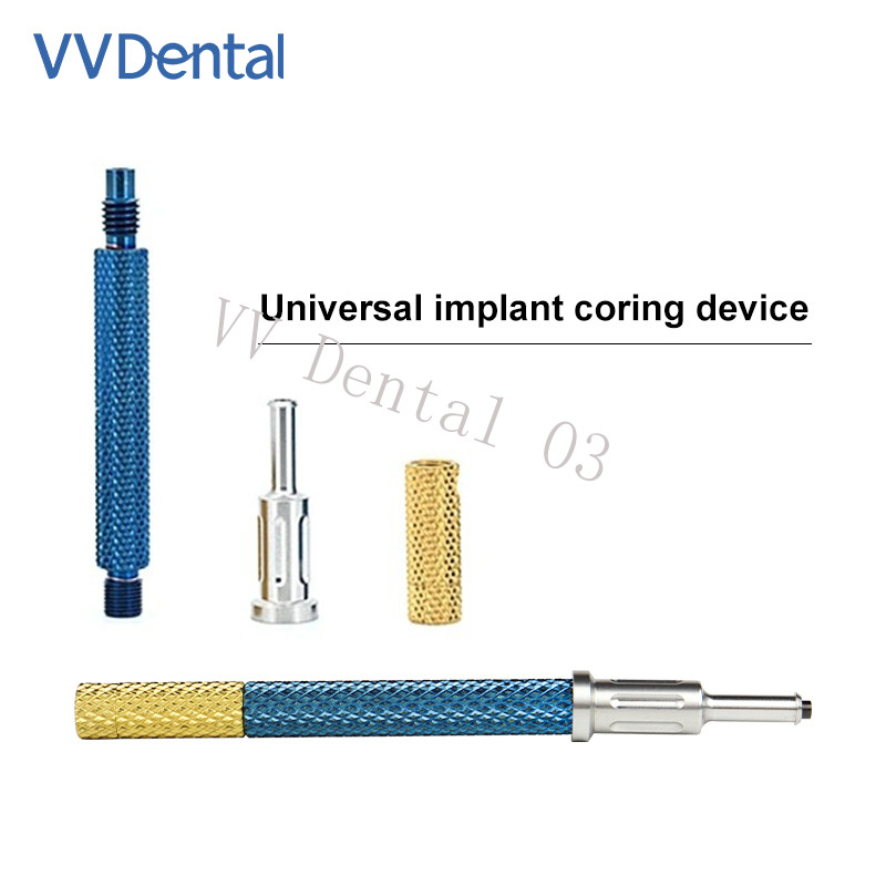 Dental Surgical Implant Core Retrieval Tool Broken Fixture Removal Restoration