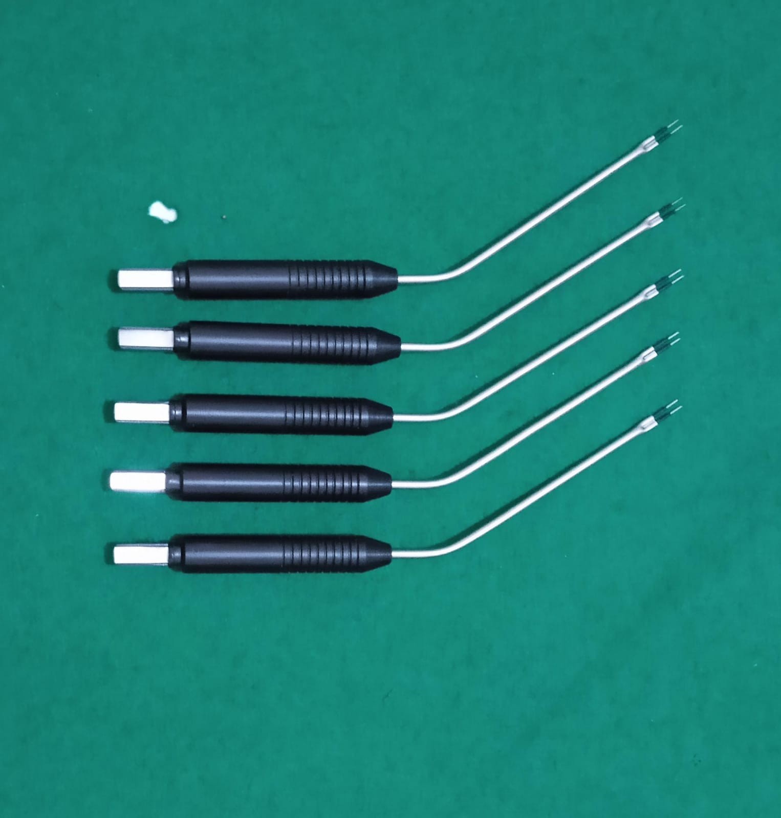 ​​5Pcs Dental Laboratory Tools Insulated Angled Tips Stainless Steel 5 Pcs Set