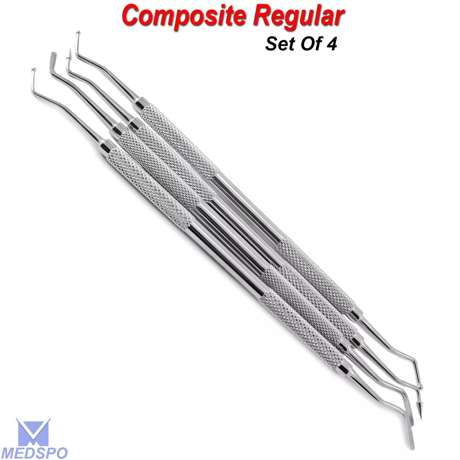 Dental Composite Plastic Filling Instruments Restorative Amalgam Plugger Spatula