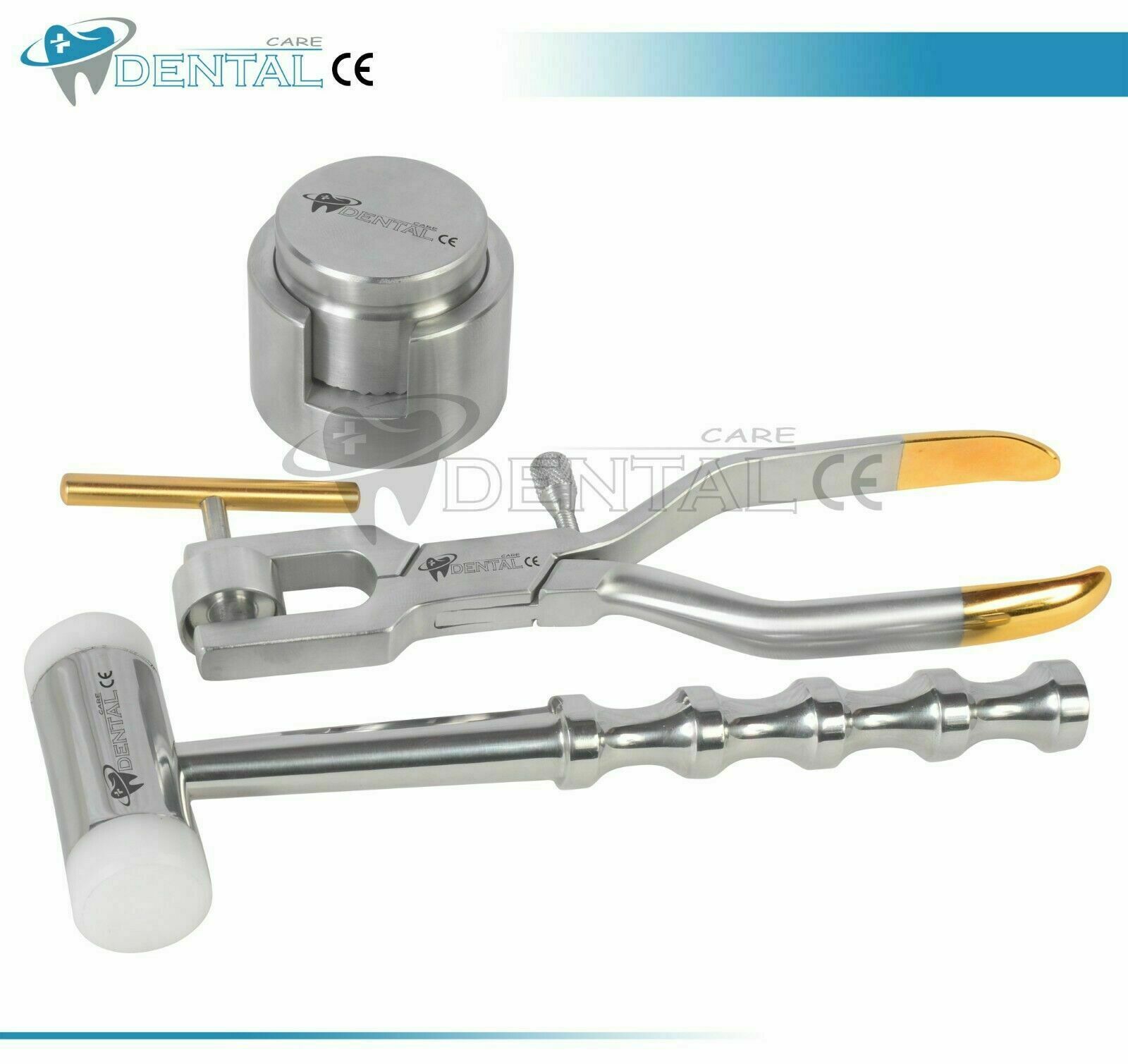 Dental Bone Mill & Crusher Plier Bone Augmentation Morselize Implant Bone Graft