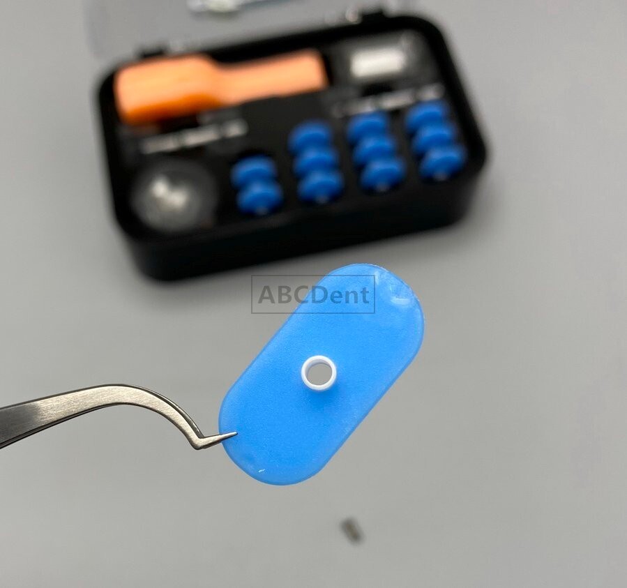 Dental implant guide system kit Thermoplastic film Molding Discs Locator plate
