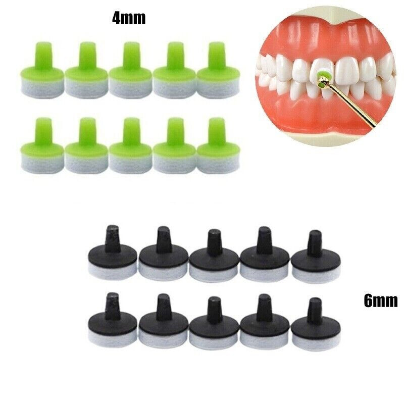 Dental Foam Pads Kit Veneer Composite Resin Filling Spatula Handle Mold Foam Pad