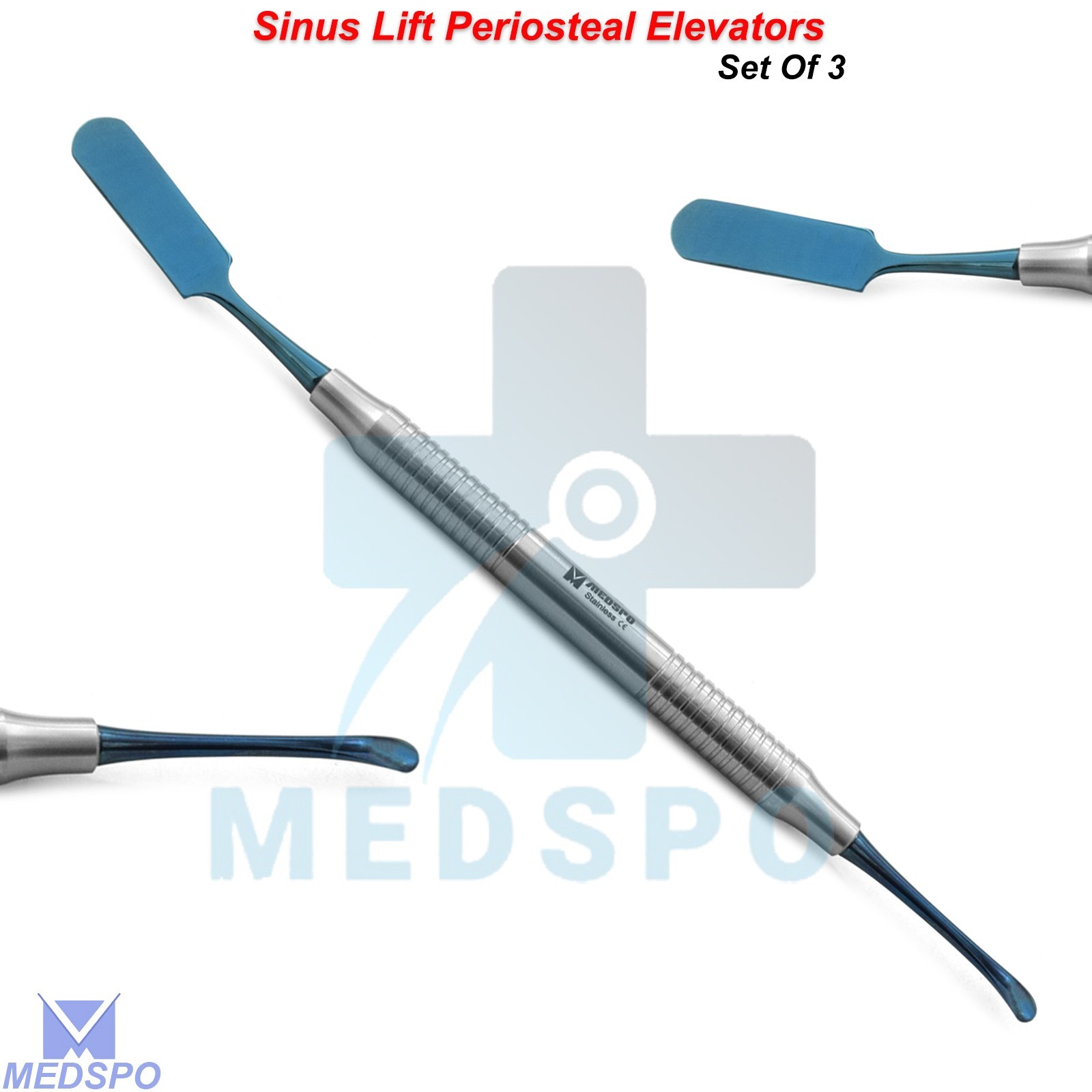 Prichard Periosteal Elevator Implant Sinus Lift Oral Surgery Buser Dental Molt 4