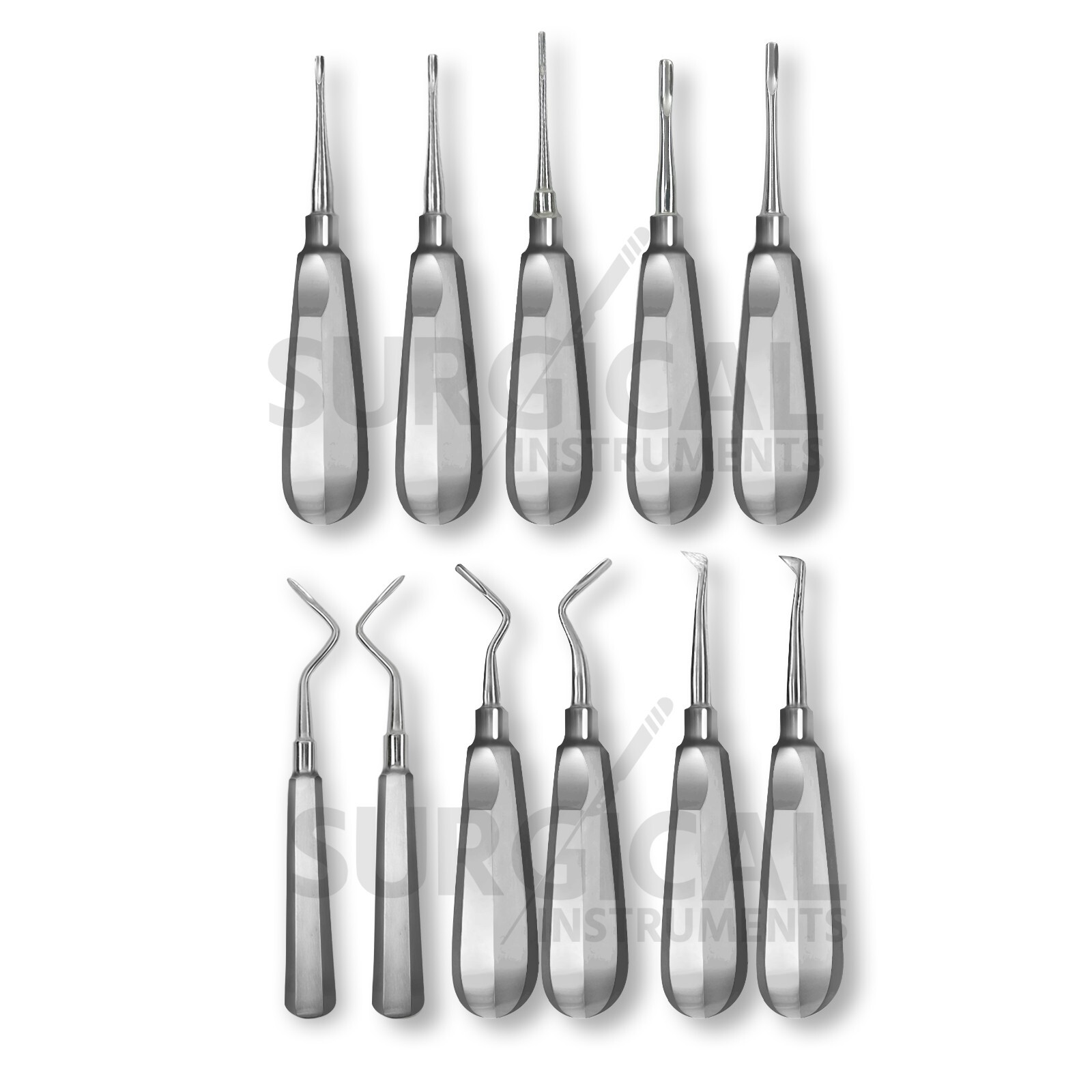 65 Pcs Oral Dental Extraction Surgery Extracting Elevators Forceps German Grade