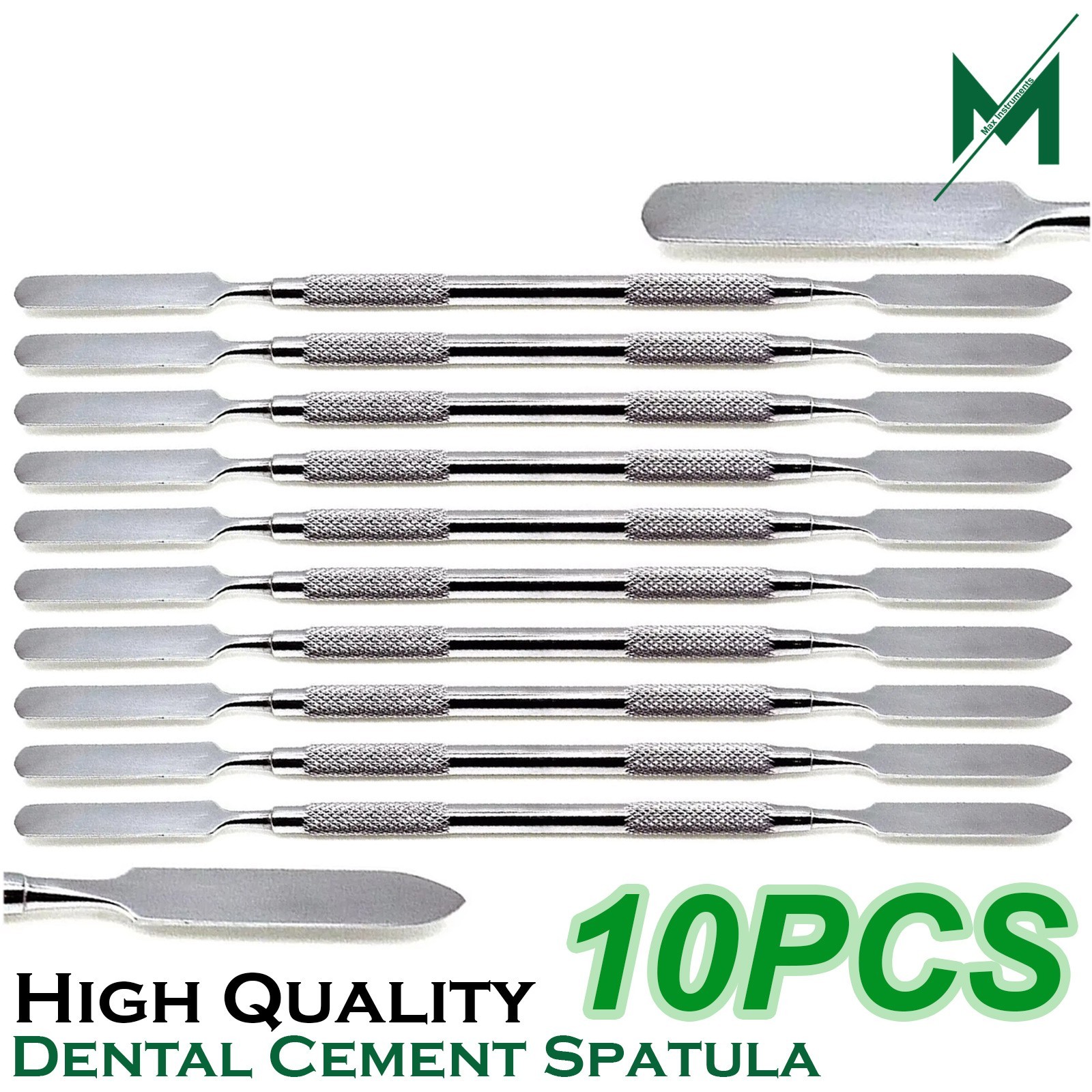 Dental Cement Spatula Mixing Stainless Steel Restorative Double Ended