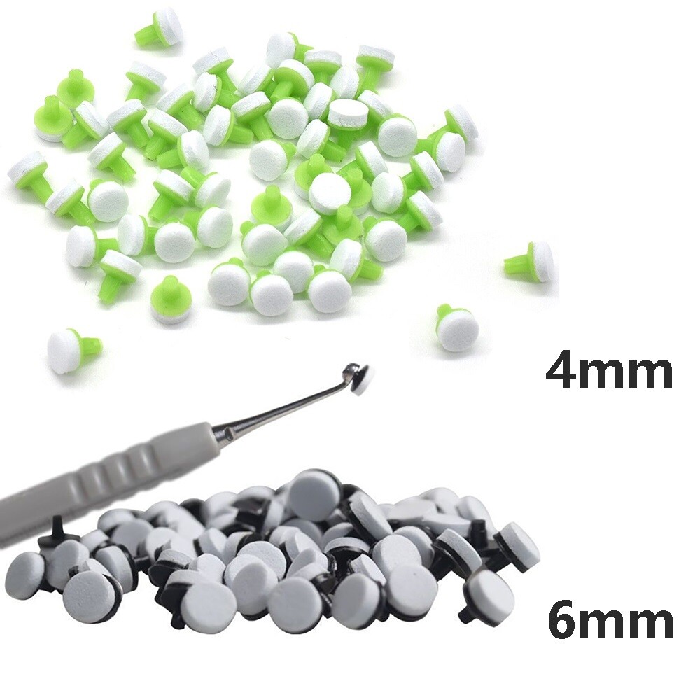 21pcs/Kit Dental Composite Resin Spatula Fast Quick Tools Foam Pads OptraSculpt