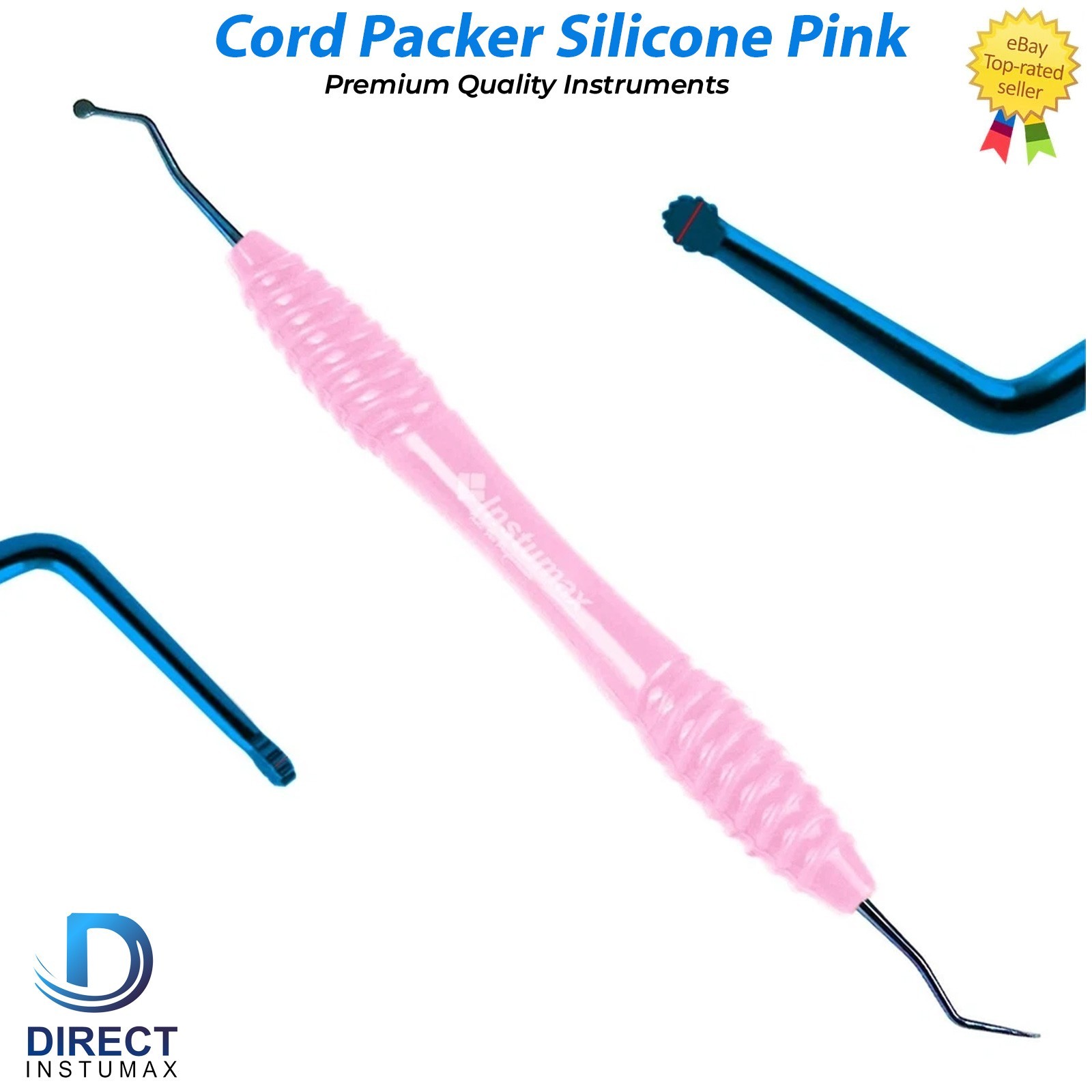 Dental Cord Packer Small Tip Gingival Atraumatic Retraction Instruments