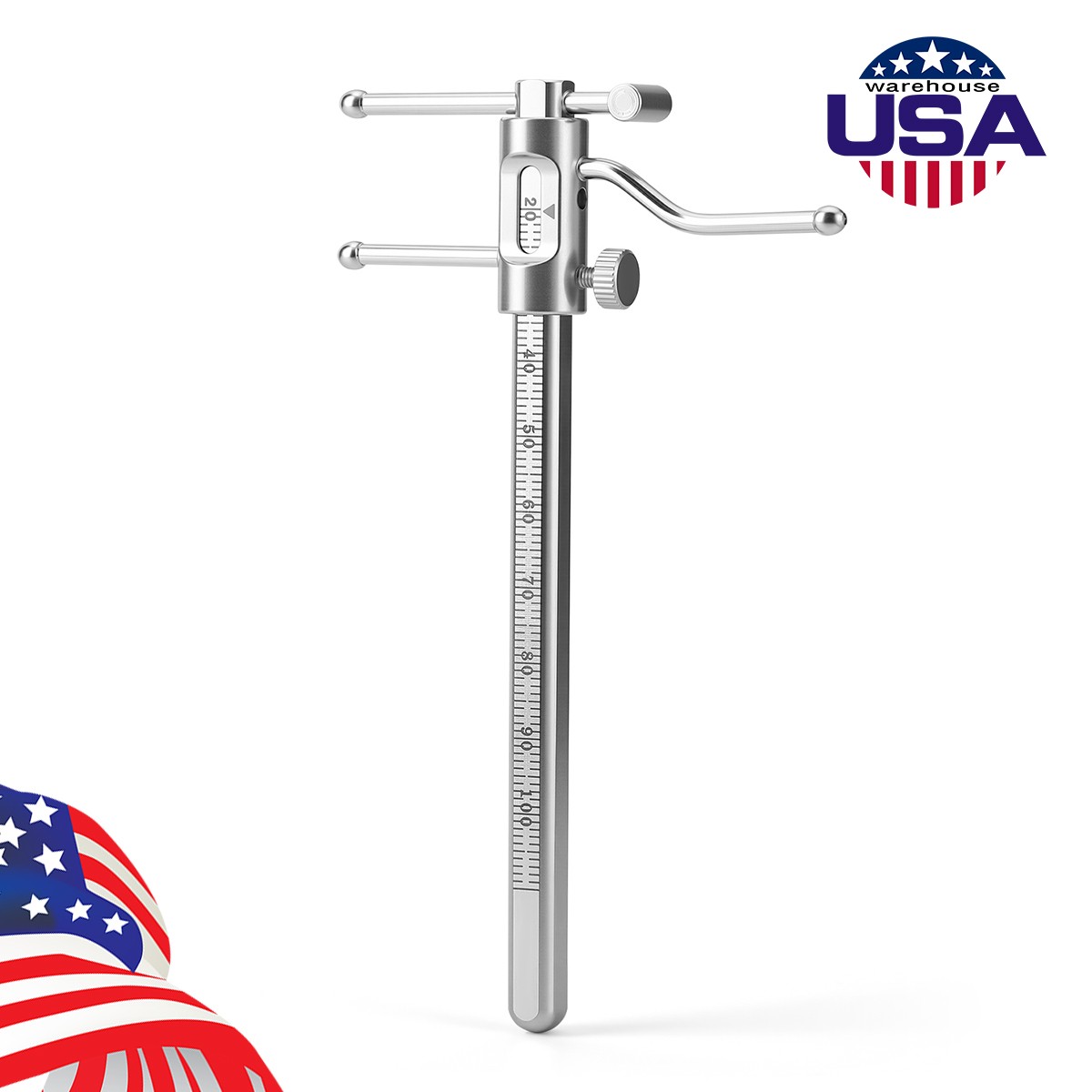 Dental Venus Apollo VDO Gauge Ruler Premium Grade Gauge Prosthodontics Gauges