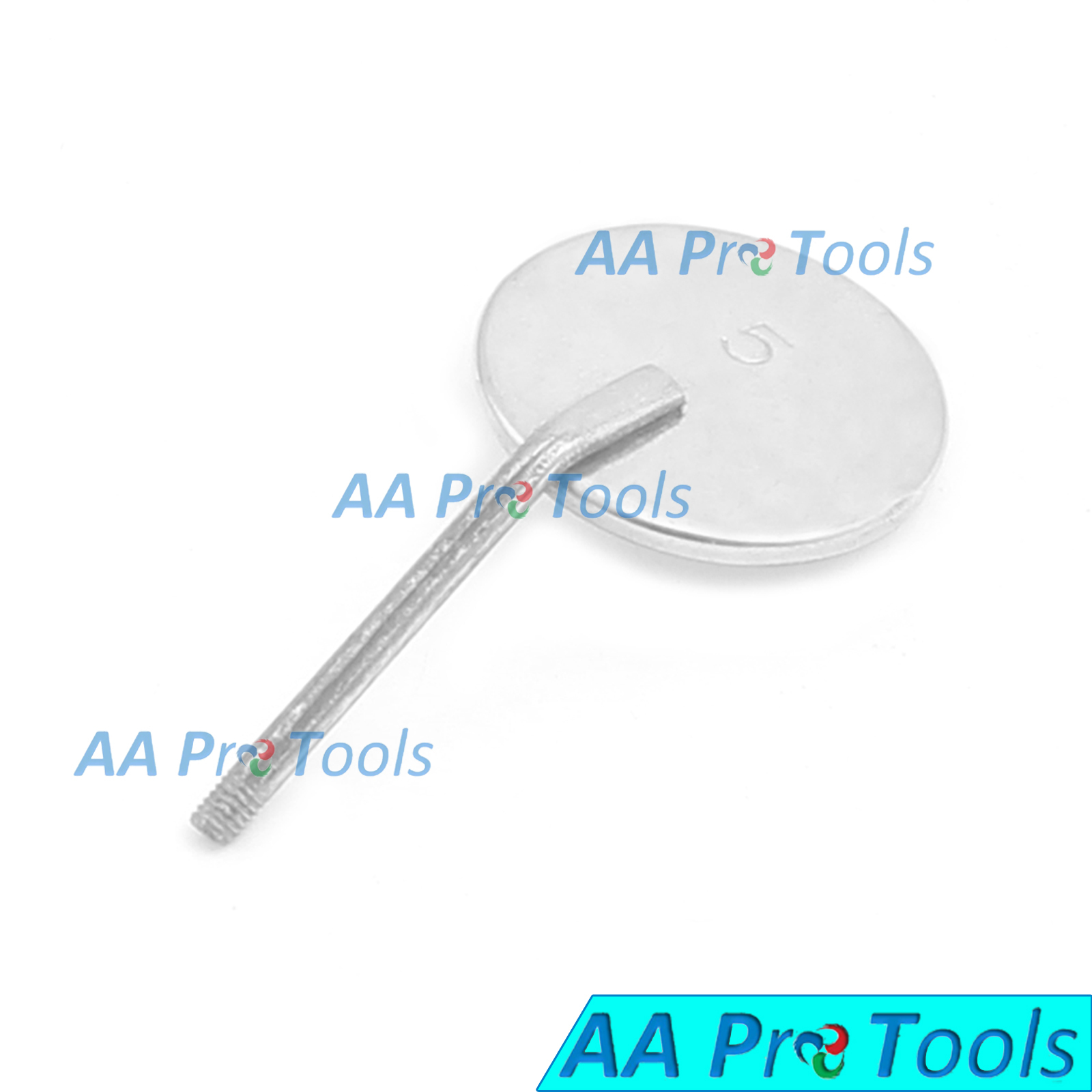 AA Pro: 12 Dental Mouth Mirror Head # 5 Plain Dental Instruments