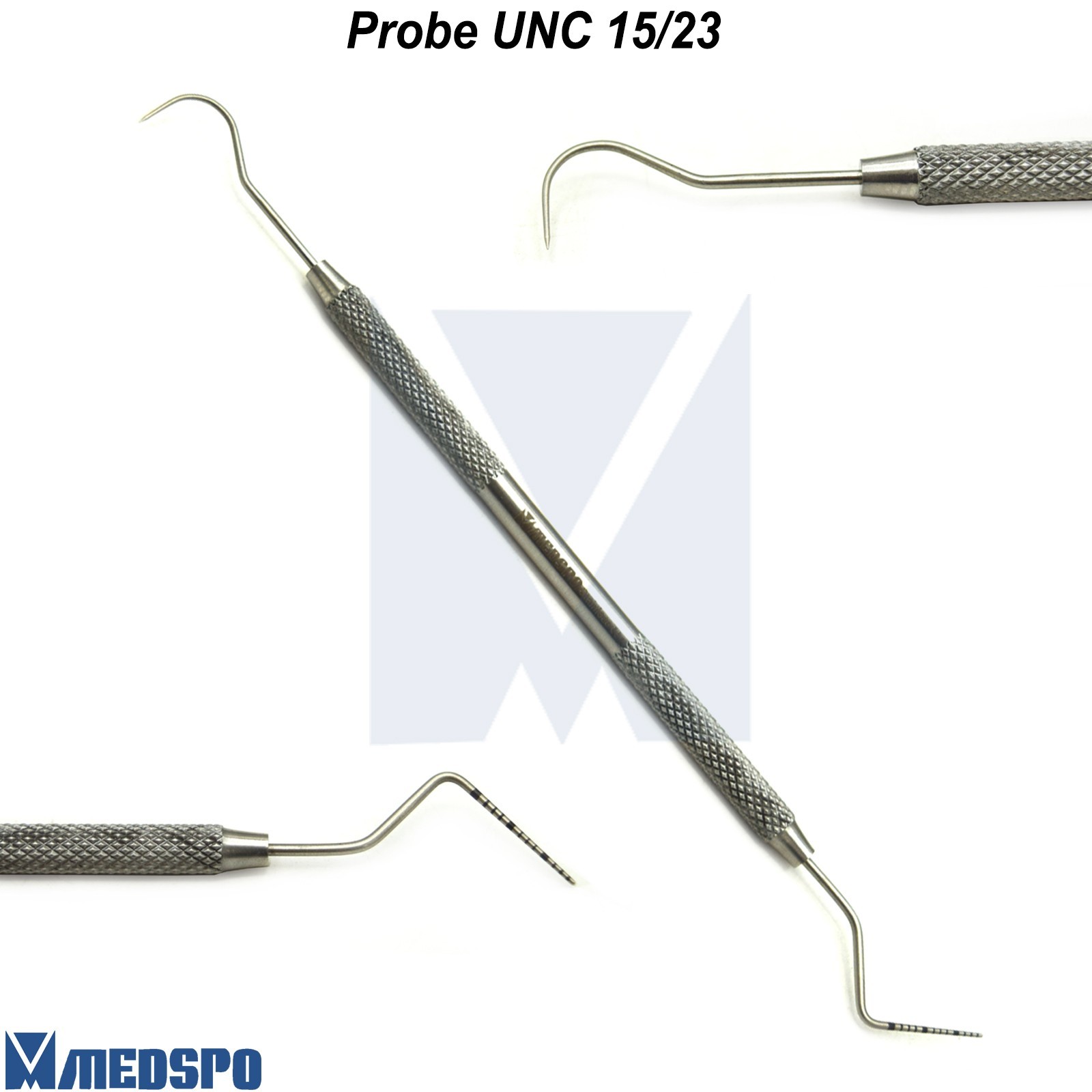 Dental Periodontal Probe Explorer UNC15/23 Color Coded Double Ended Instruments