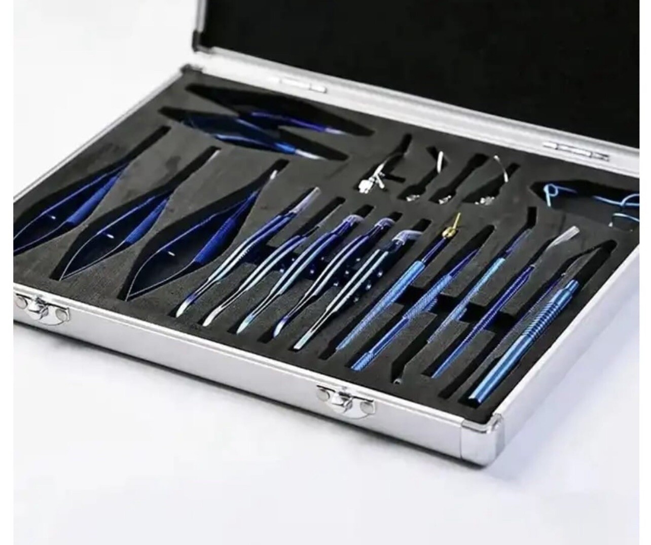 Contract Surgery Set Titanium Colour Ophthalmic Surgery Kit By Sajla