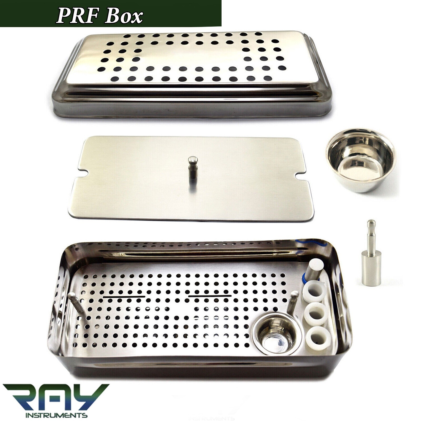 Dental Surgical PRF & GRF Instruments Box Implant Surgery Periosteal Elevators