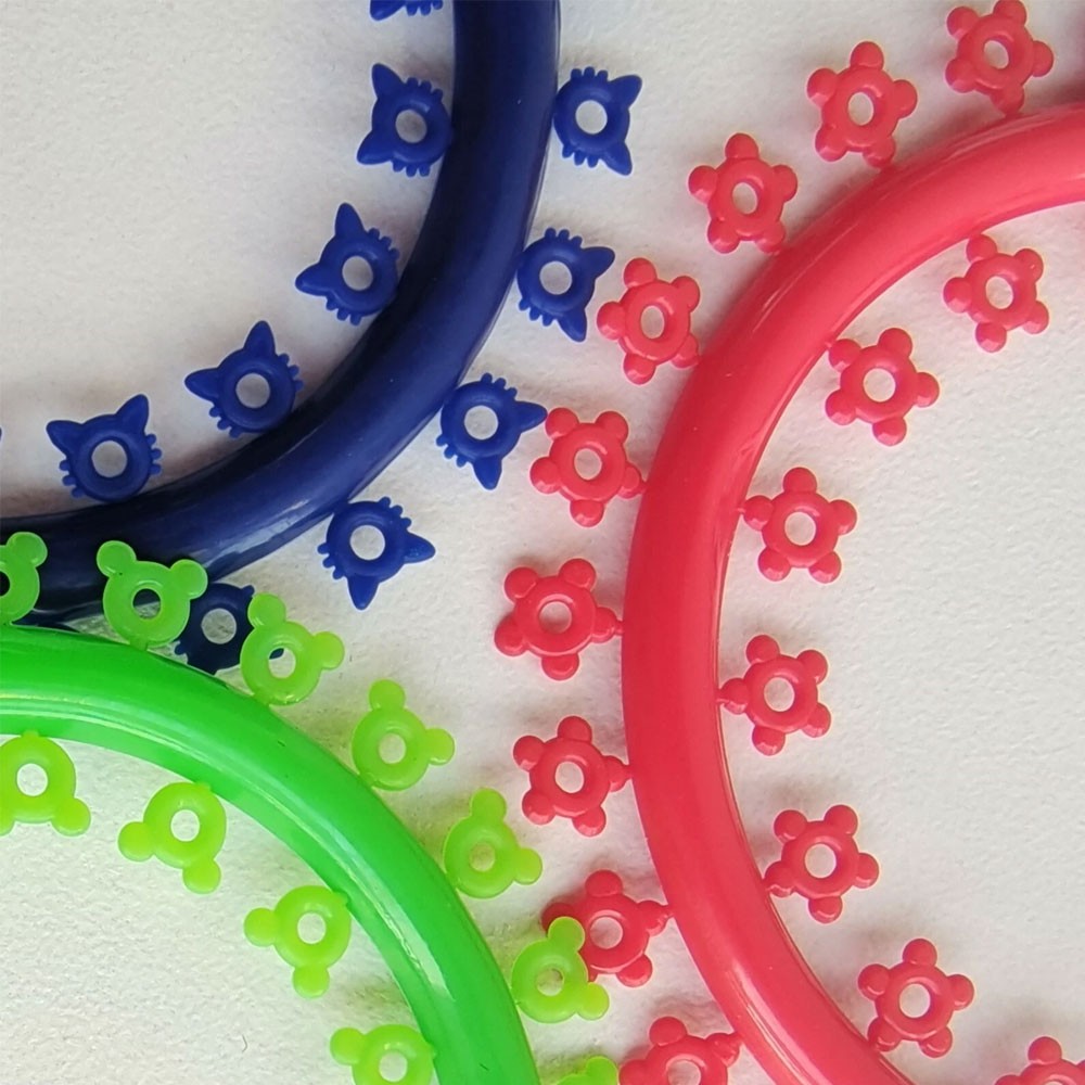 Dental Orthodontic Cartoon Ligature Ties O-Ring Elastic Bands Braces 1000 ties