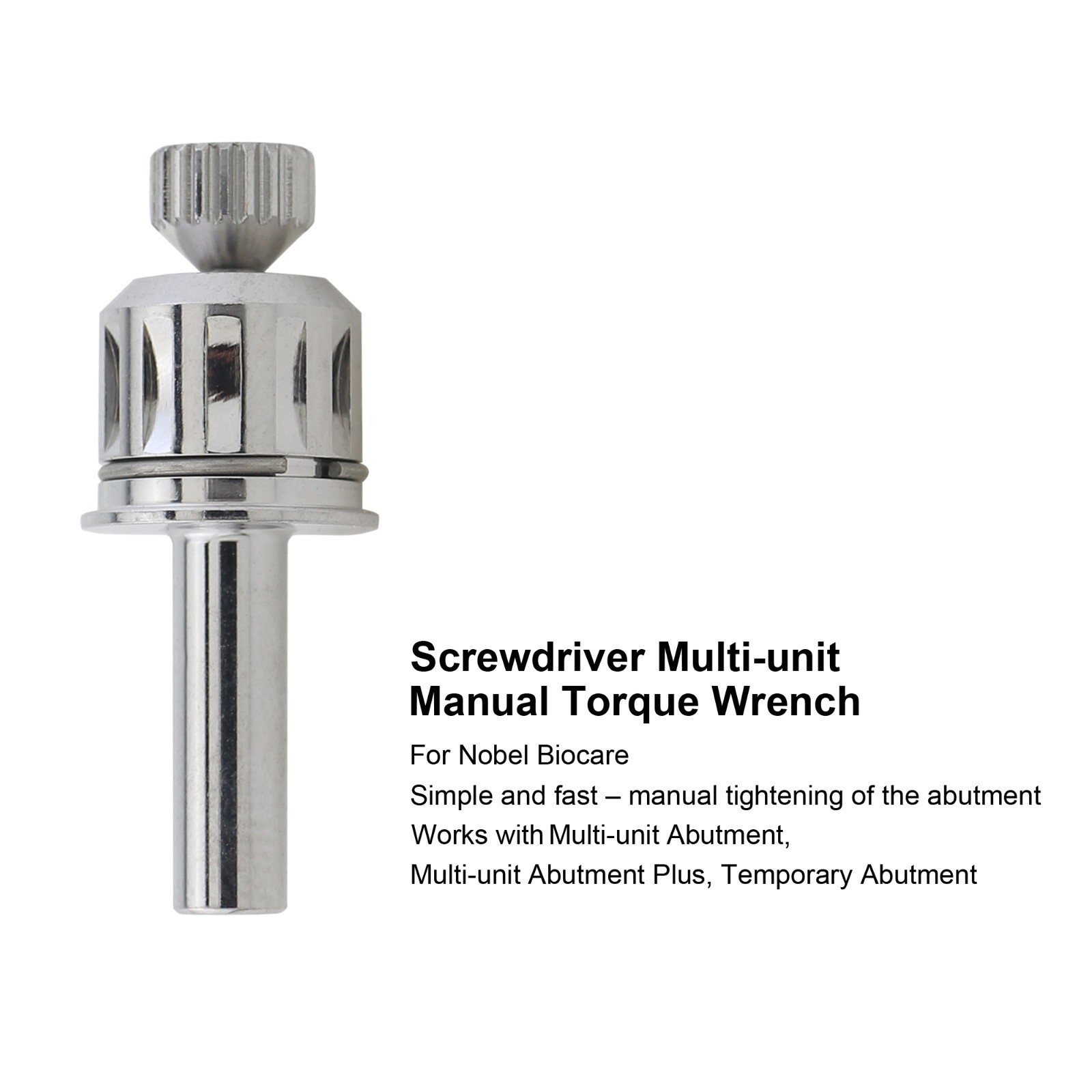 Implant Multi-Unit Abutment Driver Nobel Screwdriver Manual Latch Wrench Adapter