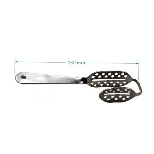 Dental Autoclave Stainless Steel Impression Metal Bite Tray Denture Instrument