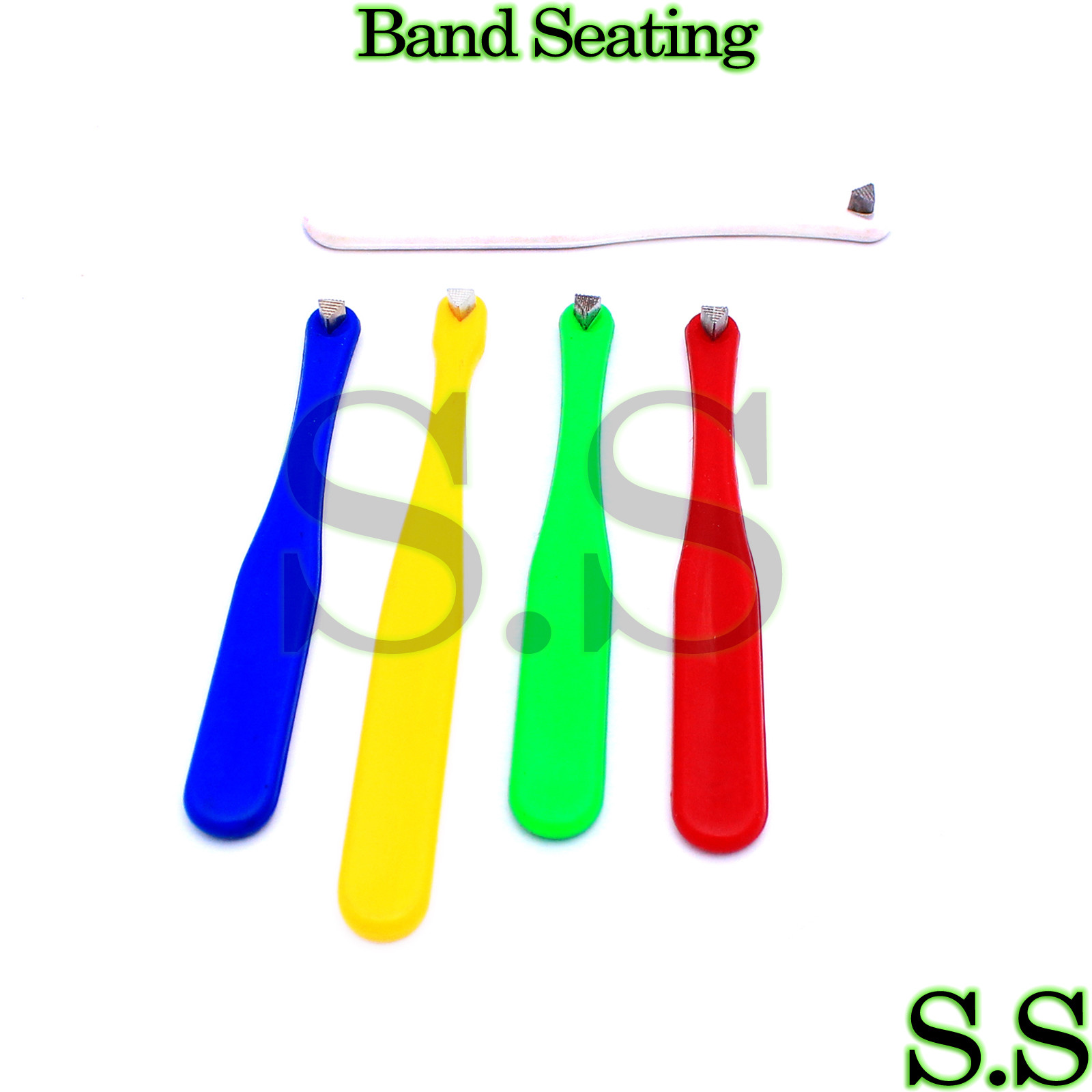 5 Pcs Band Pusher Bite Sticks Band Seating Dental Orthodontic Instruments