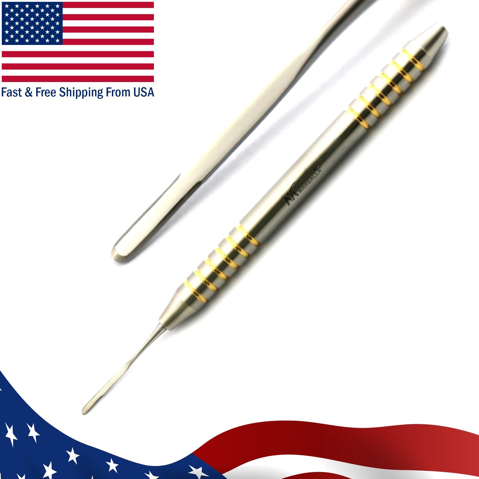 6Pcs Periotome Periodontal Ligament Knives Extraction Serrated Dental instrument
