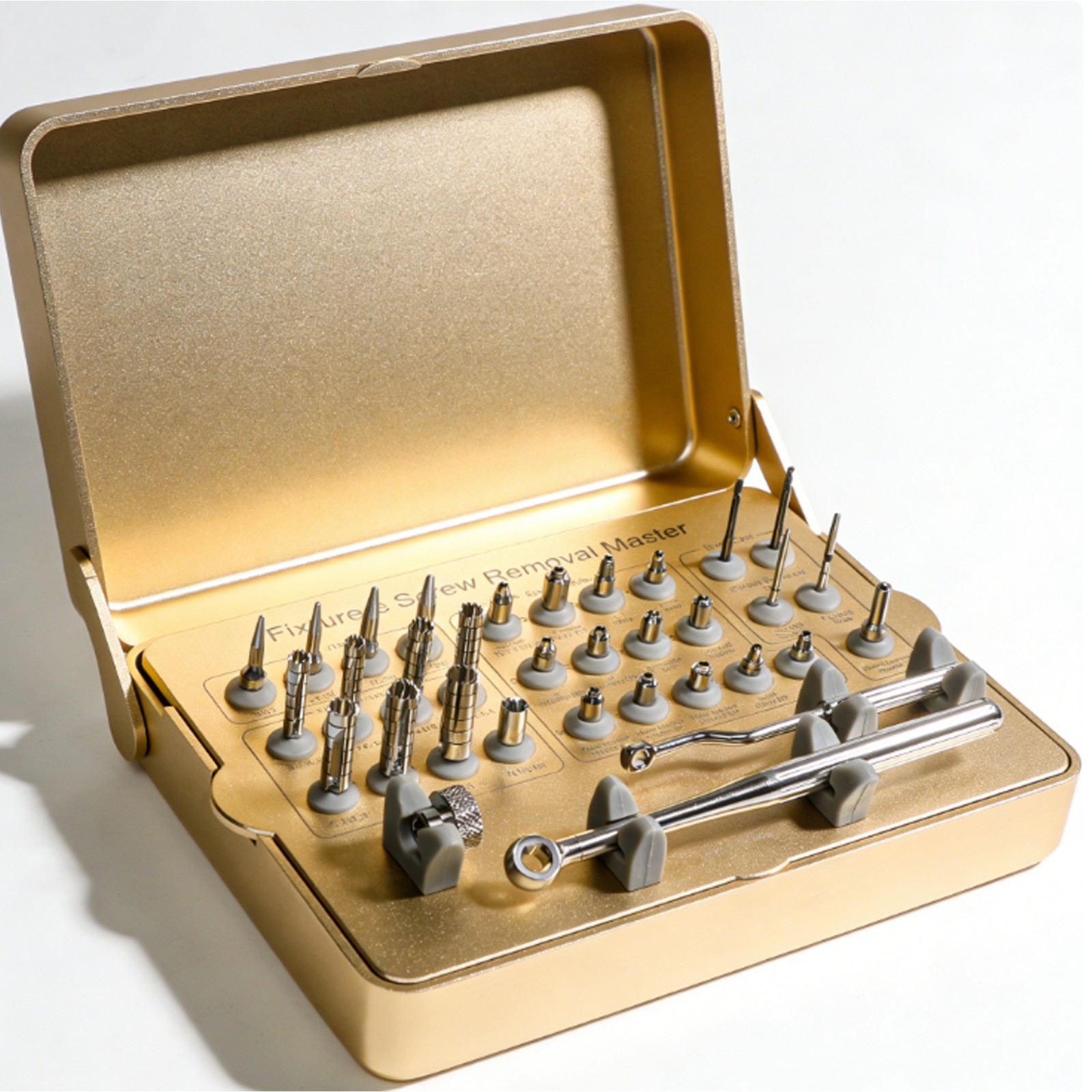 MCT FSRK-02 Universal Fixture & Broken Screw Removal Master Kit Reverse Drill