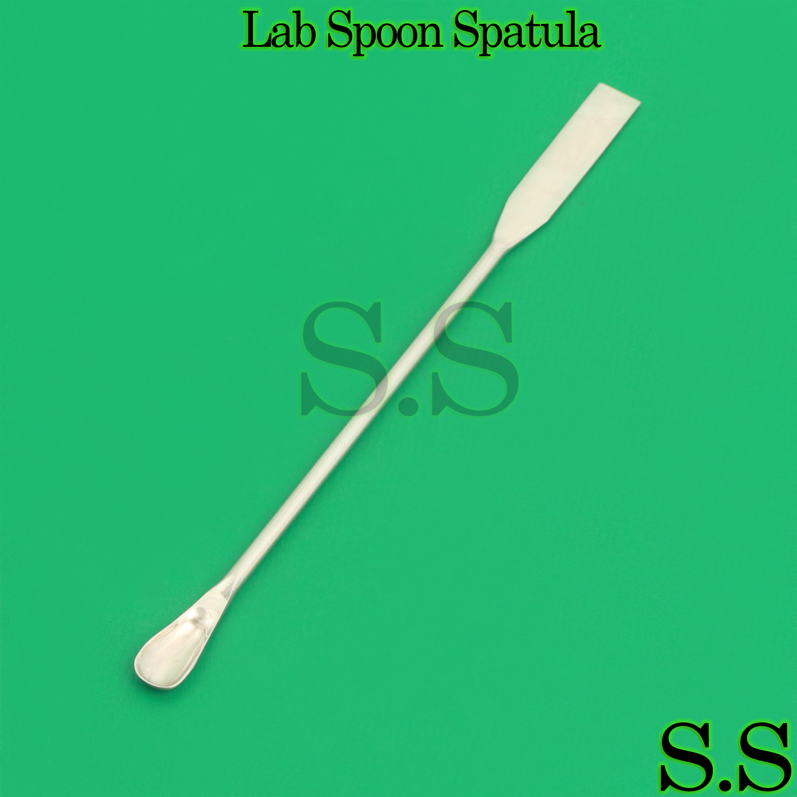 3 Pcs Lab Spoon Spatula 18cm Double Ended Medical Mixing Dental New Instruments