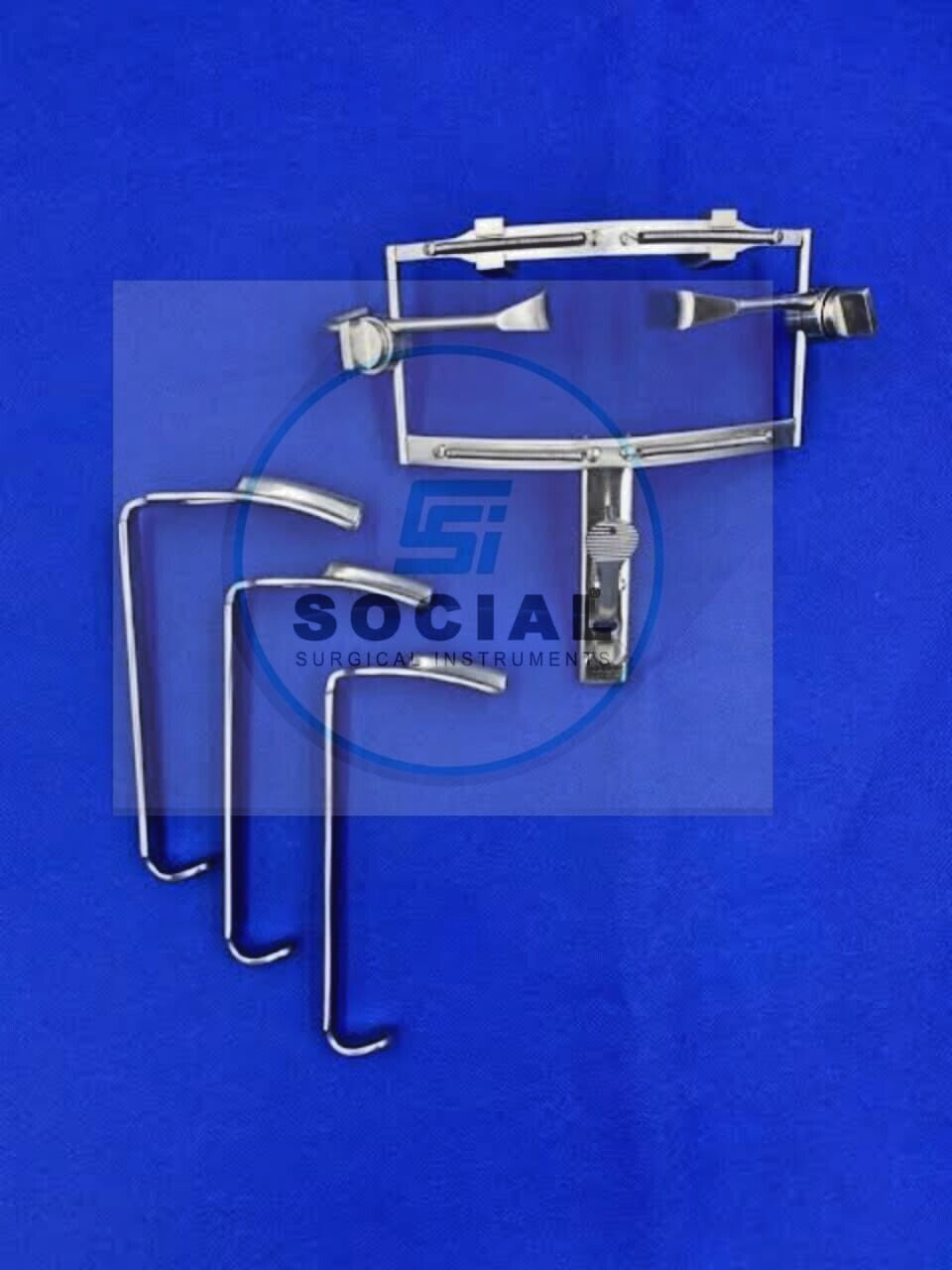 Dingman Mouth Gag With Blades Complete Set Surgical Dental Equipment