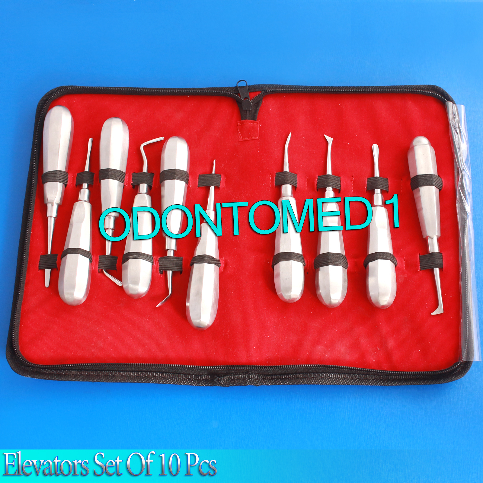 Dental Elevator Cryer , Apical , Crane Pick , cogswell elevators Set,10 Pcs Mix
