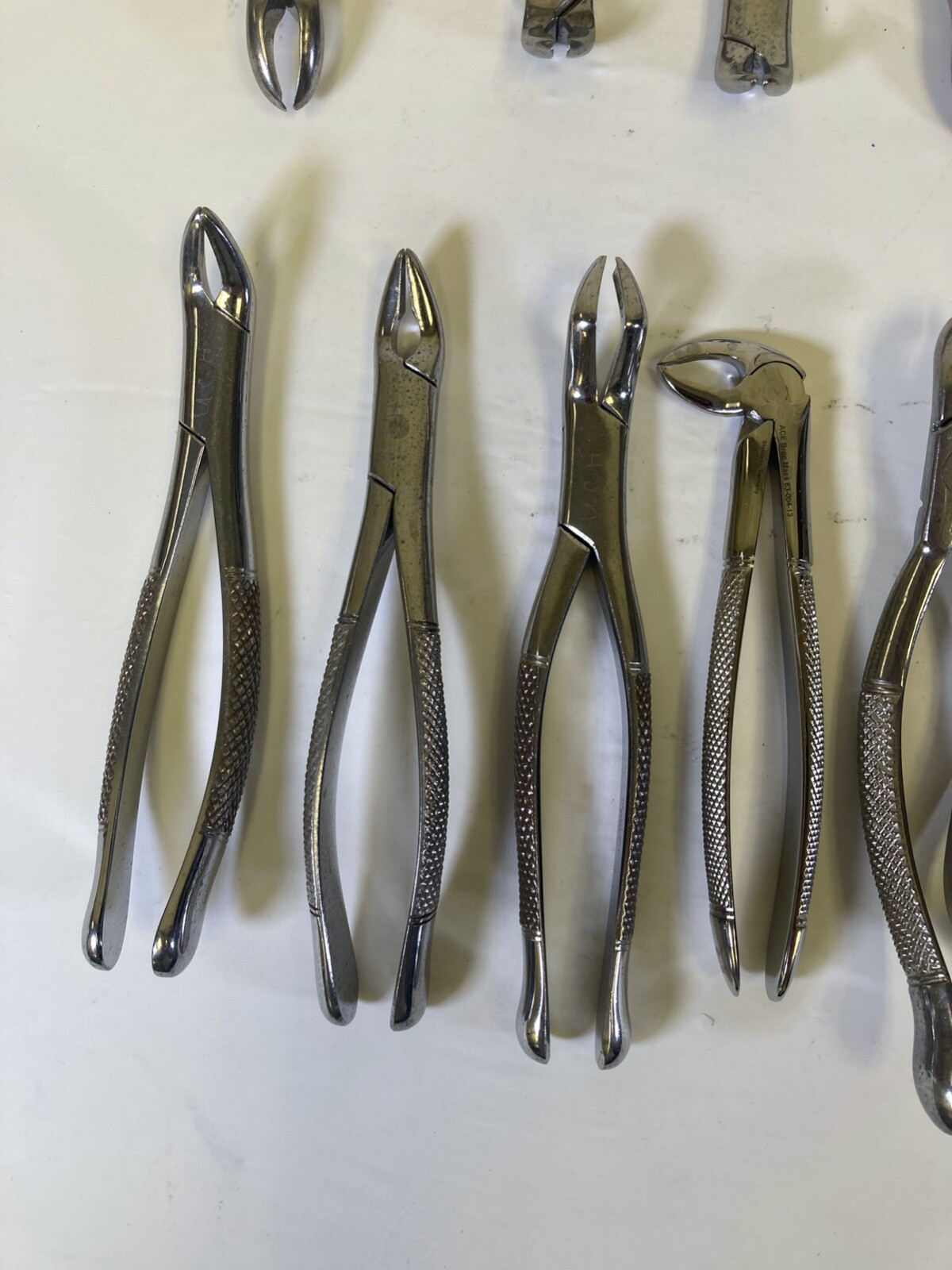 24 Piece Clev-Dent Premier Dental Extraction Forcep Set w/ Perforated Pan