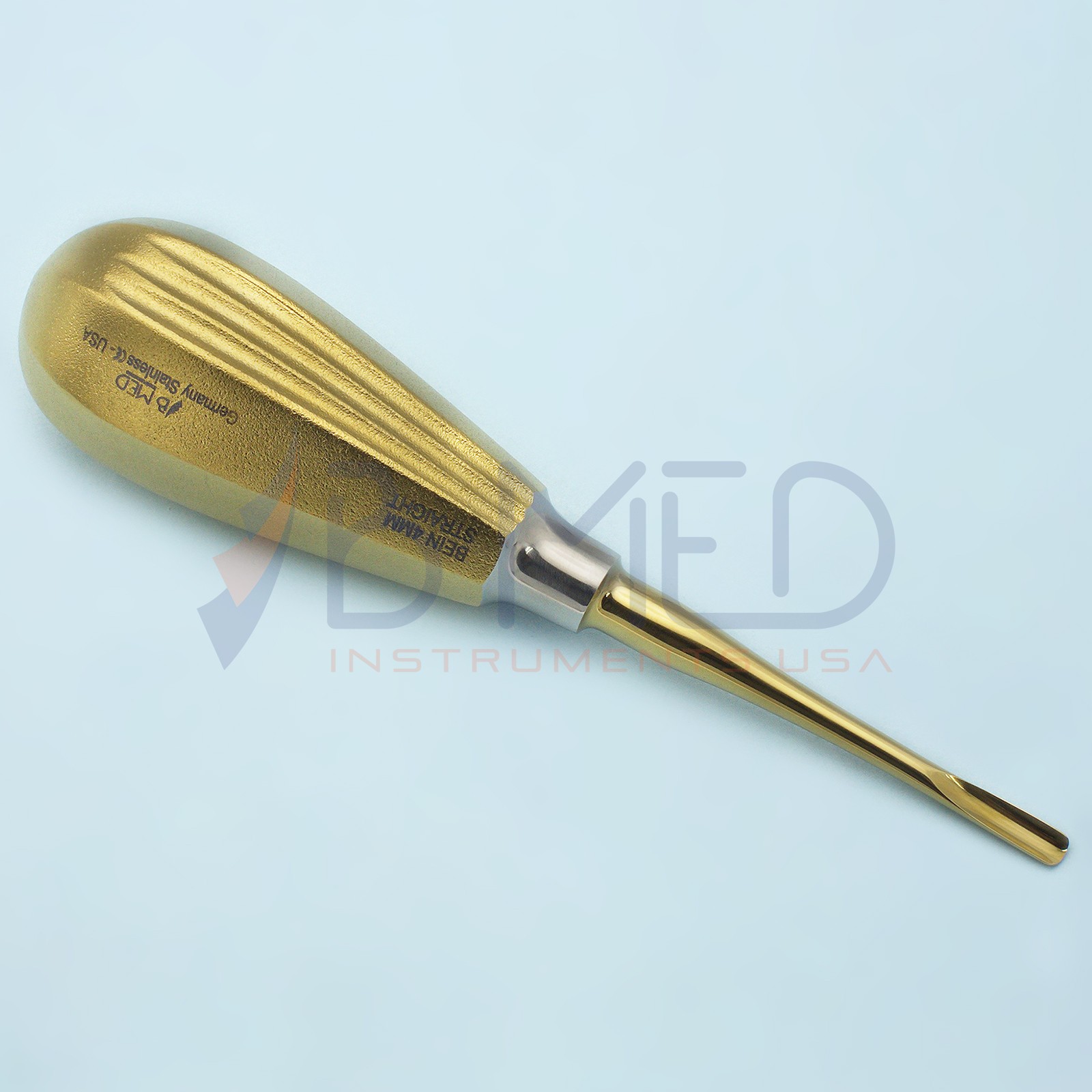 Dental Bein Root Elevators Set Bayonet Distal & Mesial 3mm 4mm PDL Luxators Oral