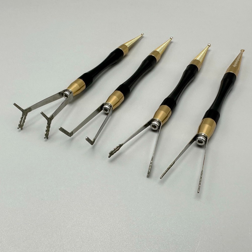 1Pc Dental Crown Holder Posterior & Anterior Crown Bridge Placer Remover Pliers