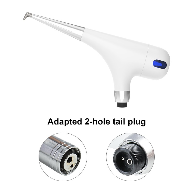Dental Air Polisher Dentist Sandblasting Gun Air Flow Teeth Whitening 2/4 Holes