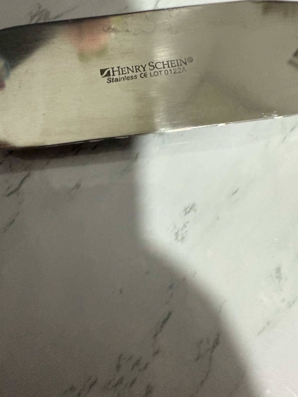 Buffalo Dental #10R stainless steel spatula with 4.25 Extra Stiff Blade