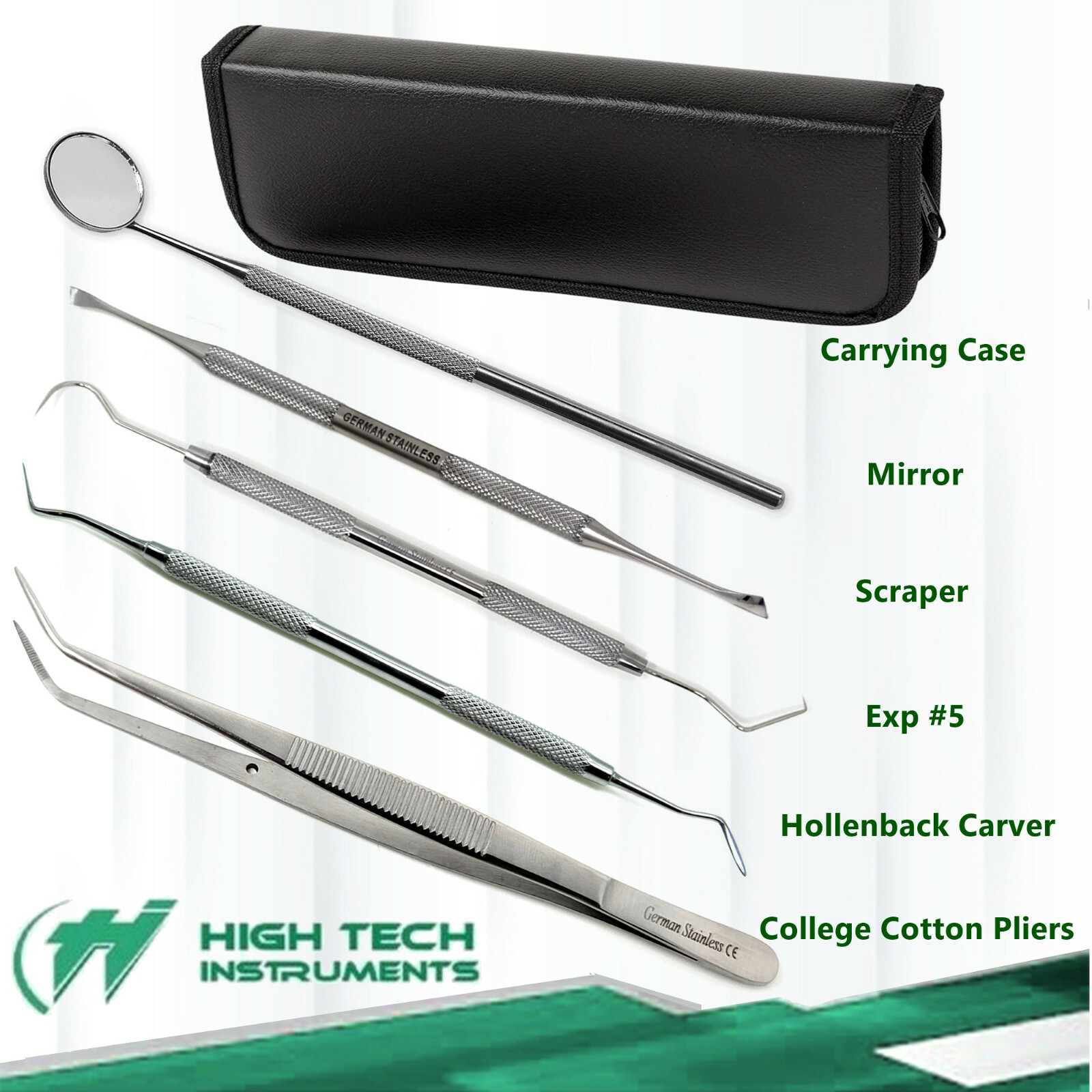 Dental Teeth Cleaning Kit Dentist Floss Plaque Remover Oral Care Tooth Tools