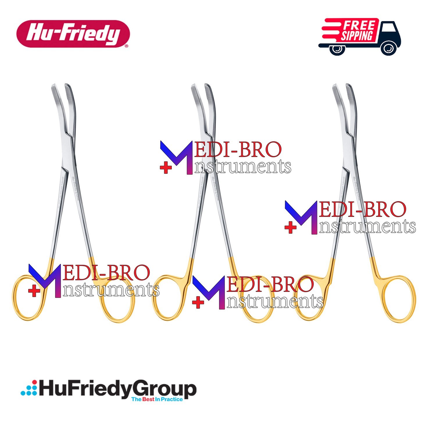 3x Hu-Friedy CRGR Dental Temporary Crown Remover – Carbide Surgical Tool
