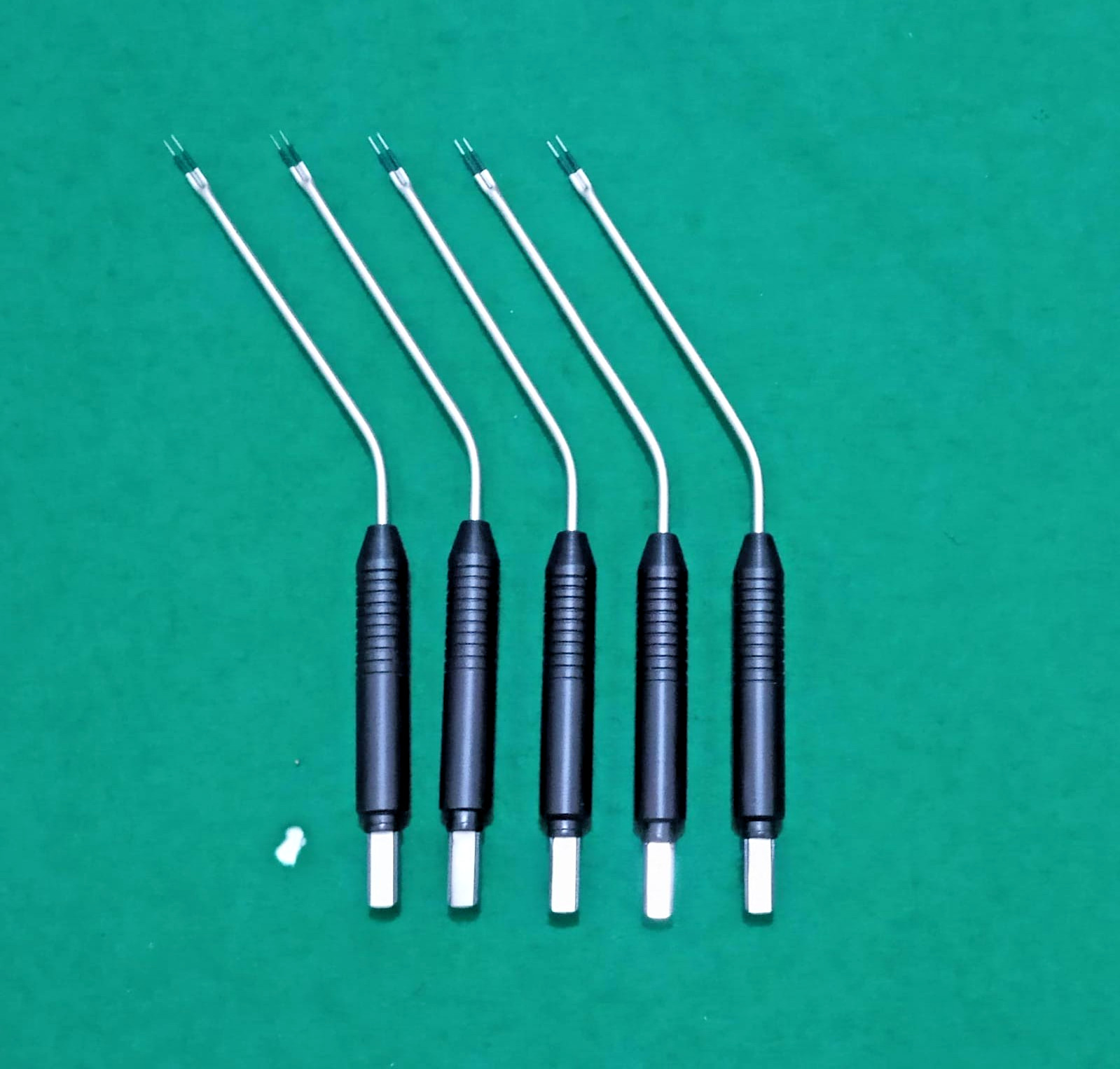 ​​5Pcs Dental Laboratory Tools Insulated Angled Tips Stainless Steel 5 Pcs Set