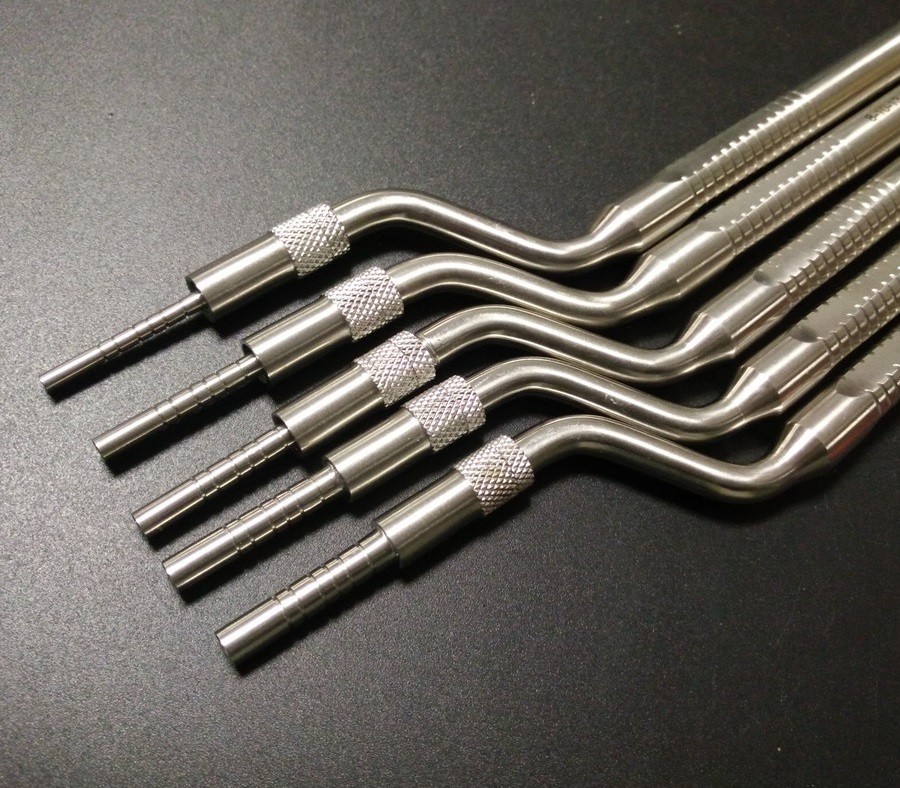 Sinus Lift Osteotomes Curved Offset & Straight Concave Dental Implant Instrument