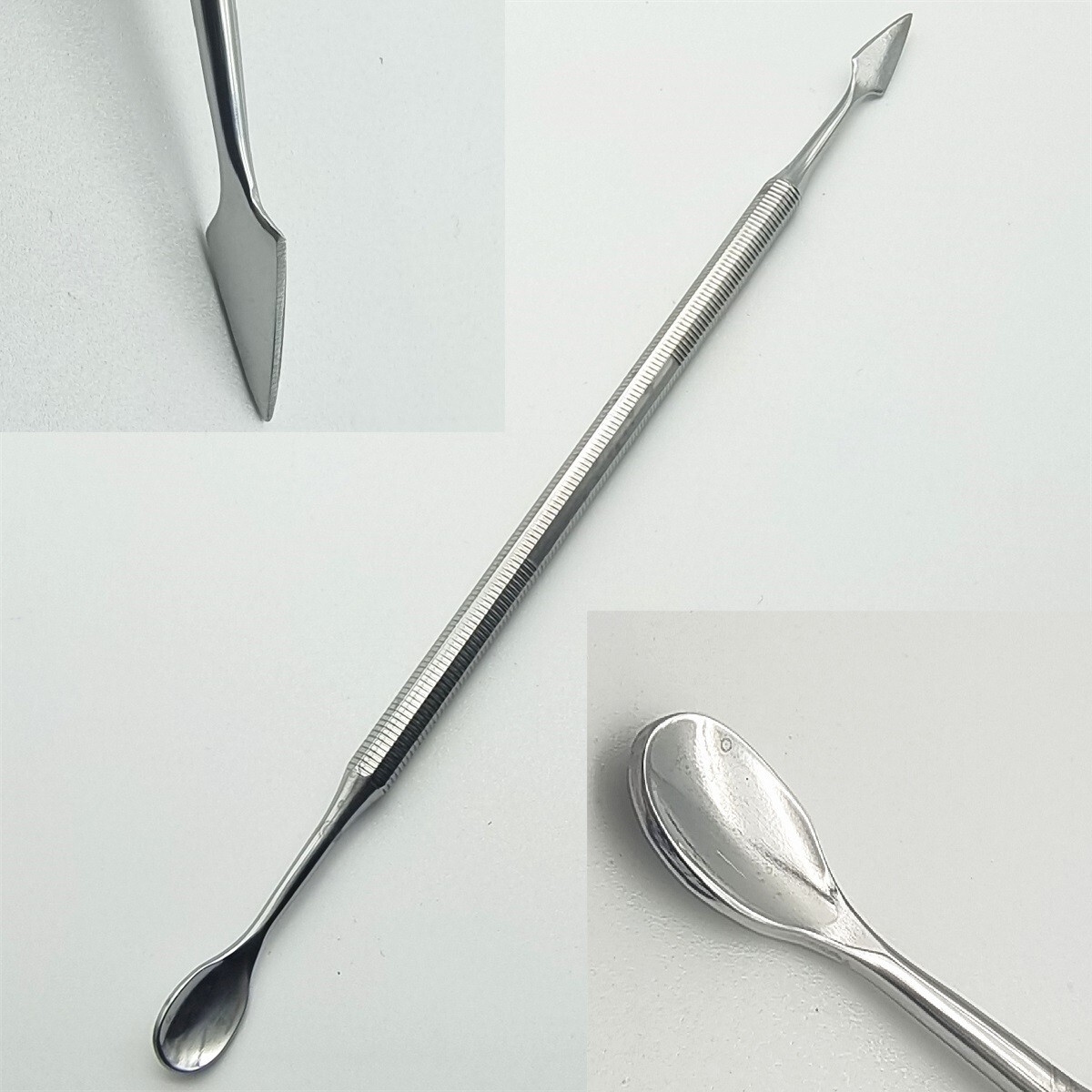 1x Dental Lab Instruments Stainless Steel Wax Spatula Cement Spatulas Carving