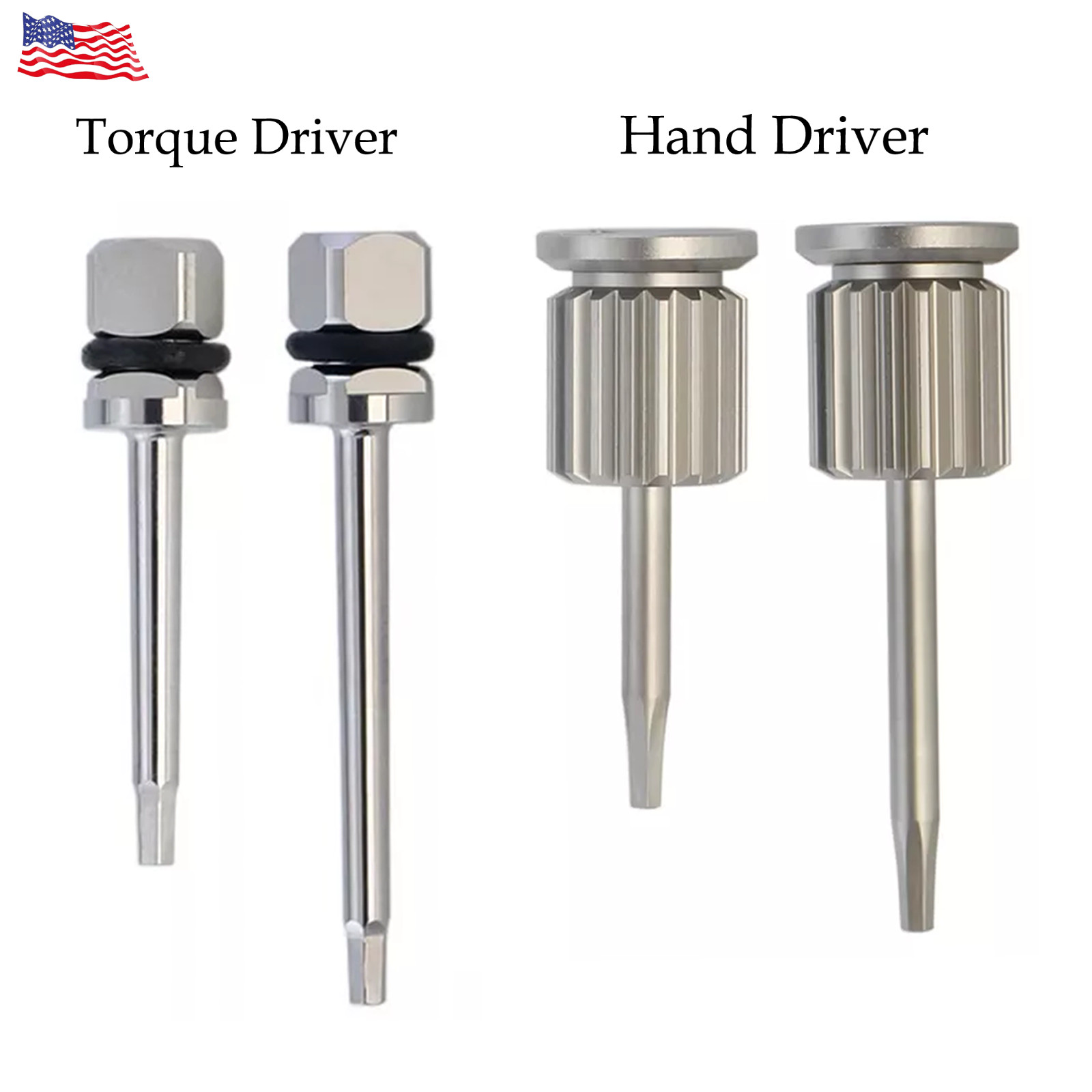 Dental Implant Hex 1.2mm Torque Drivers Hand Screwdrivers L&S for Hiossen Osstem
