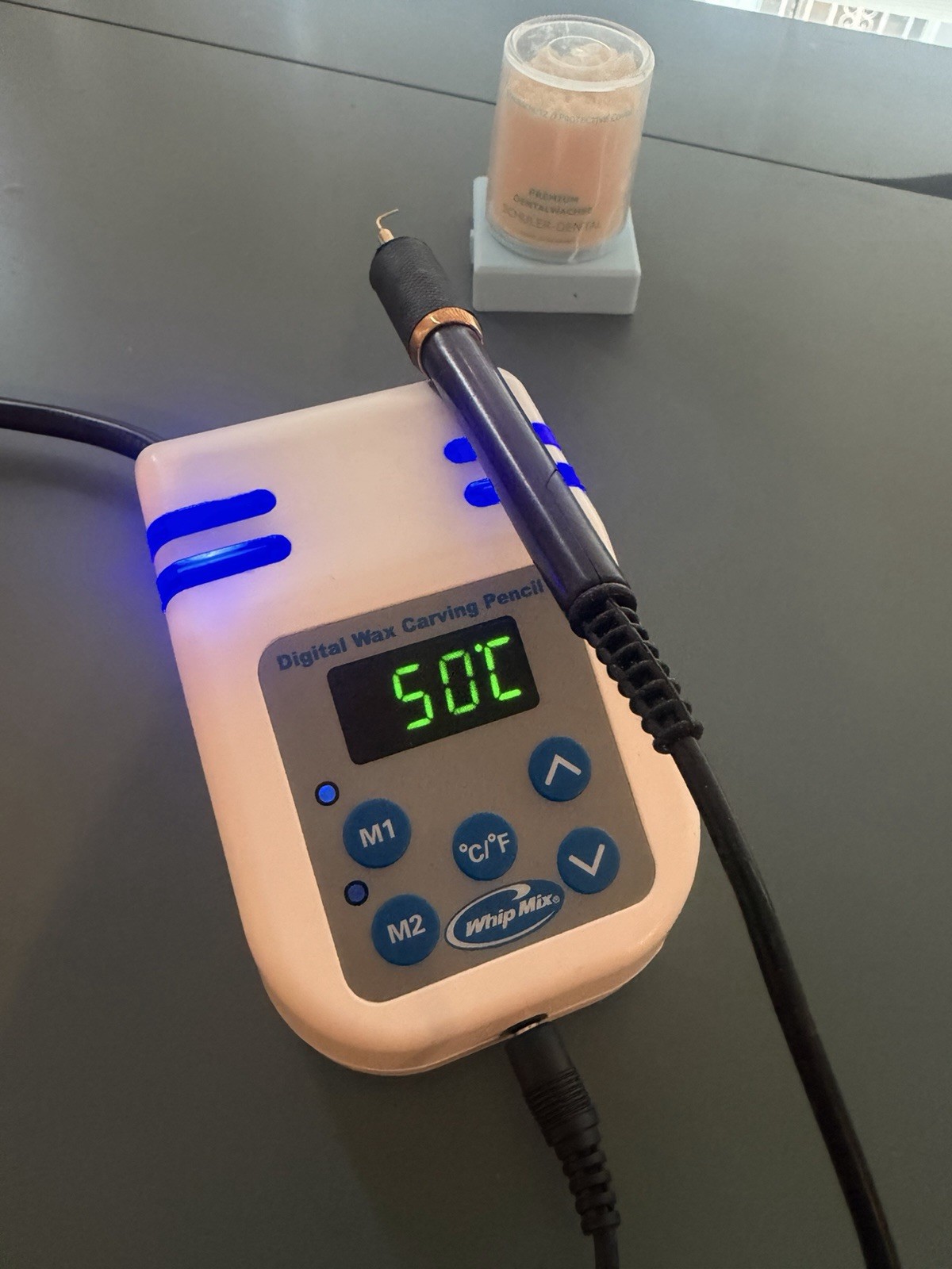 Whip Mix Digital Wax Carving Pencil Dental Wax Knife Unit w/ Handpiece