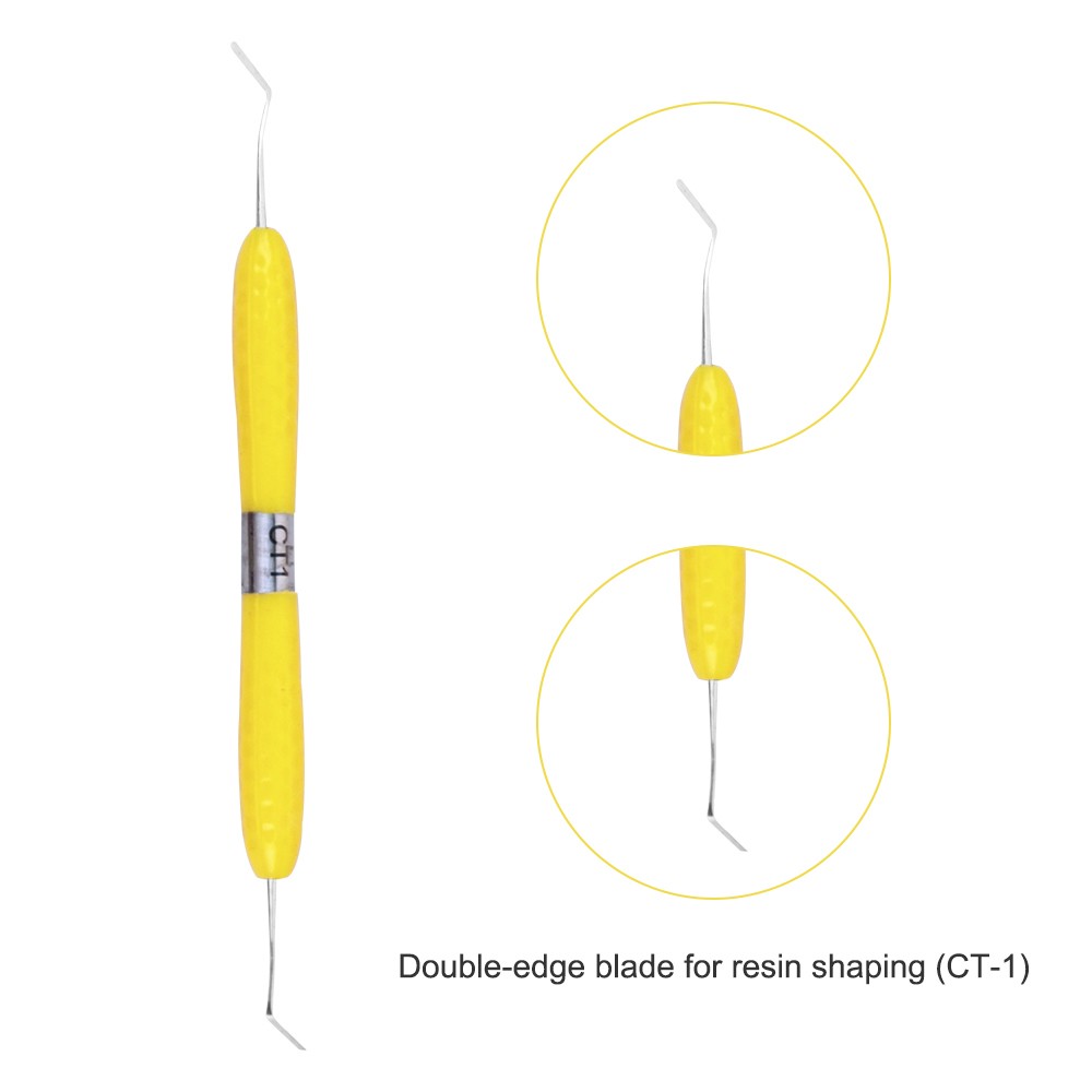 Dental Resin Filler Aesthetic Restoration Instrument Kit For LM Knife CT-1-7