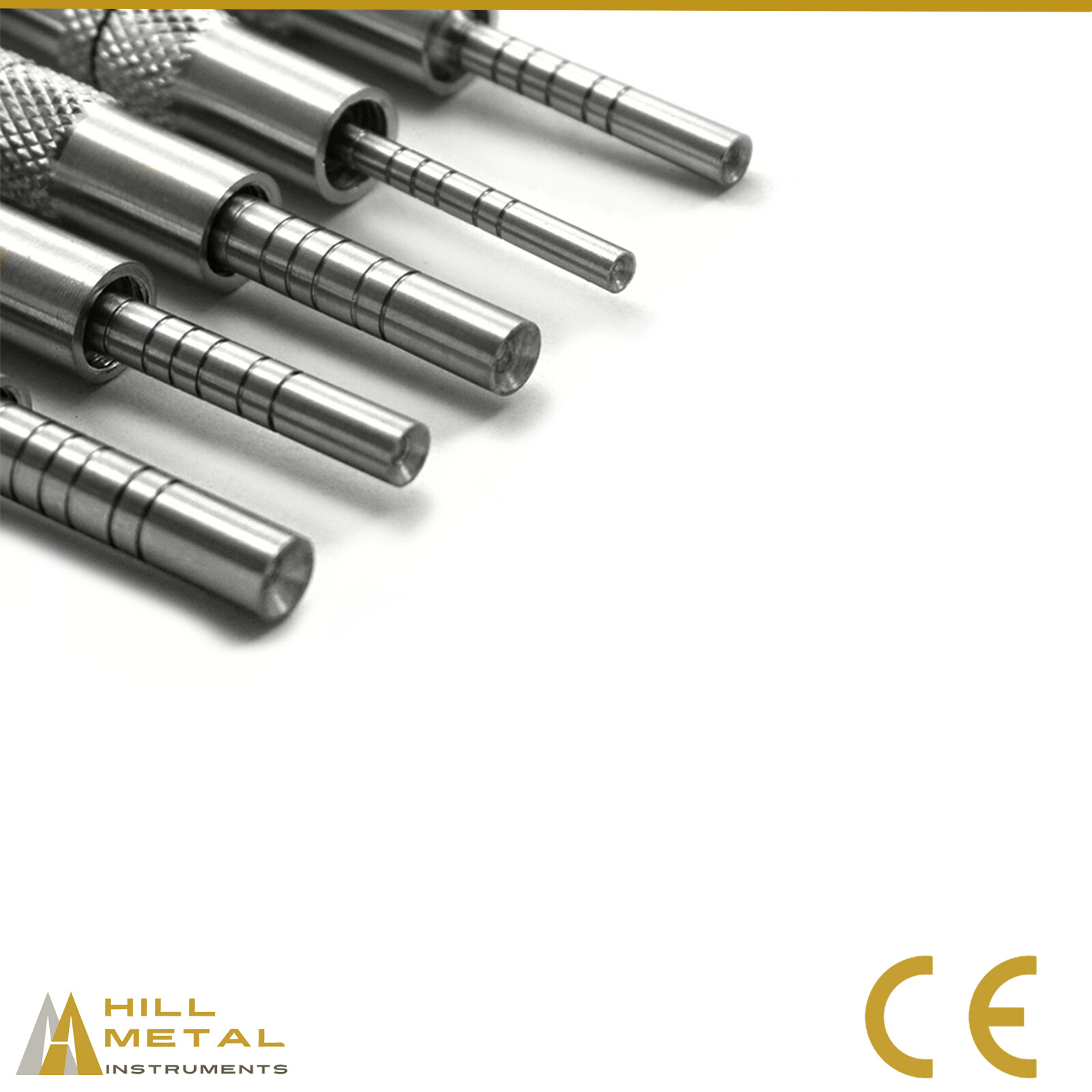 Dental Osteotome Sinus Lift Elevators Offset Concave Curved Tip Set Of 5 Pieces