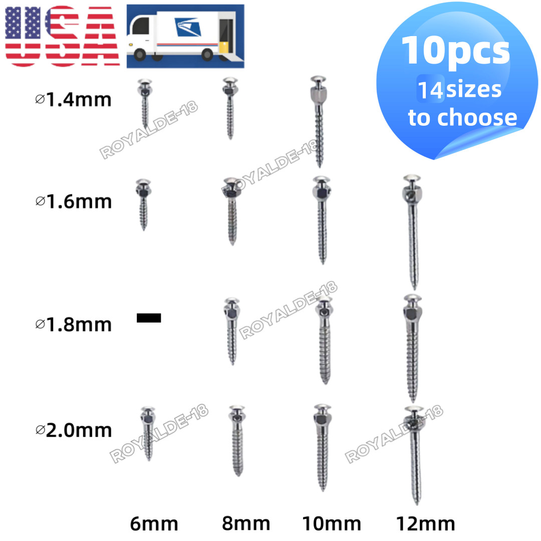 Dental Orthodontic Mini An Implant Micro Screws Titanium TC4 Screw TAS Anchorage