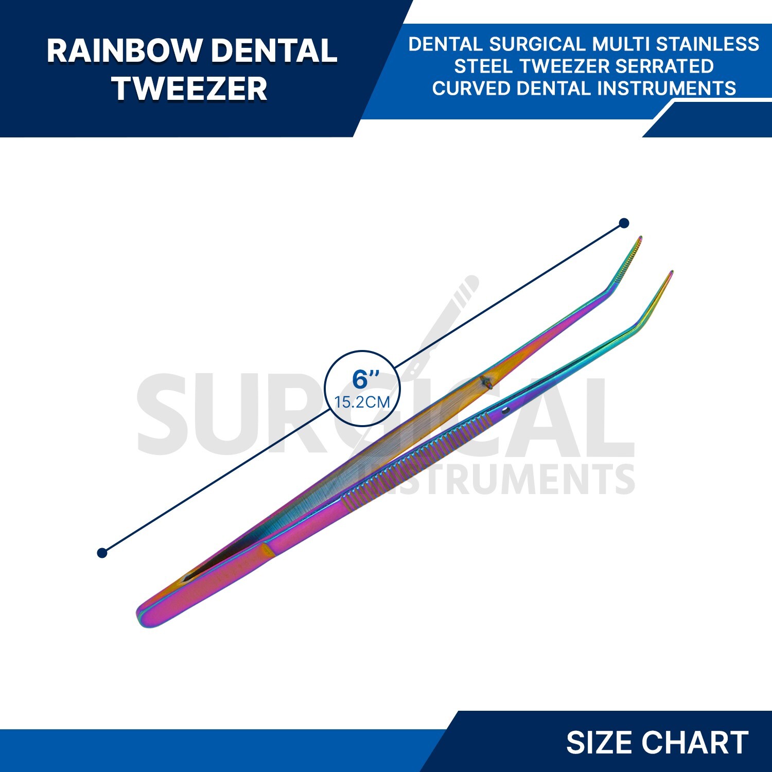 45 Instruments Basic Dental Set Mirror Explorer College Plier Rainbow German Gr