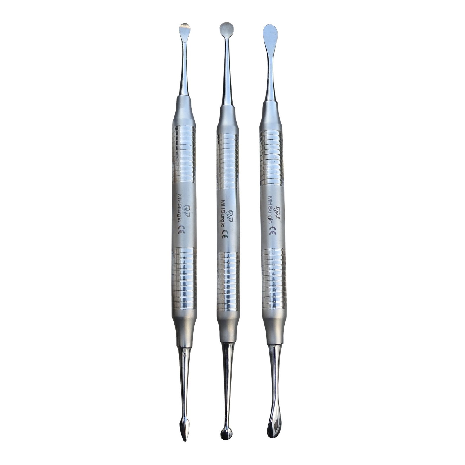 Set of 3 Periosteal Elevator Buser, Freer, Molt 2/4 Orthodontic surgical implant