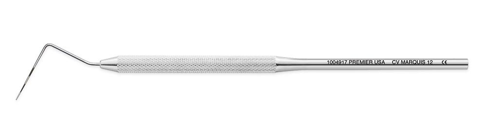 Premier Dental 1004917 Single End #12 Marquis Probe Clear View Color Coded