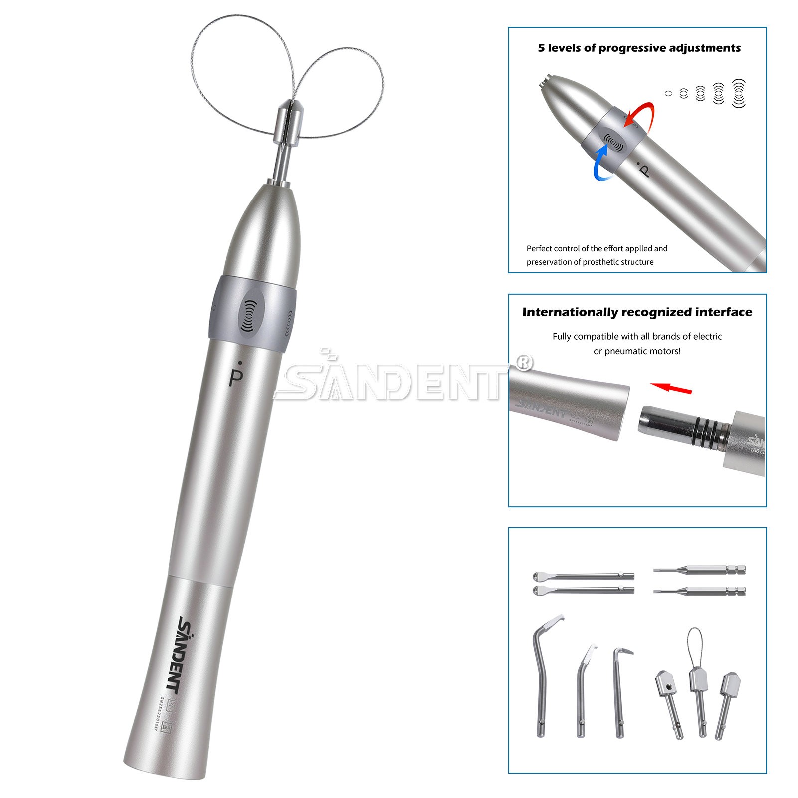 Dental Automatic Crown Remover Connect to Electric Motor ds