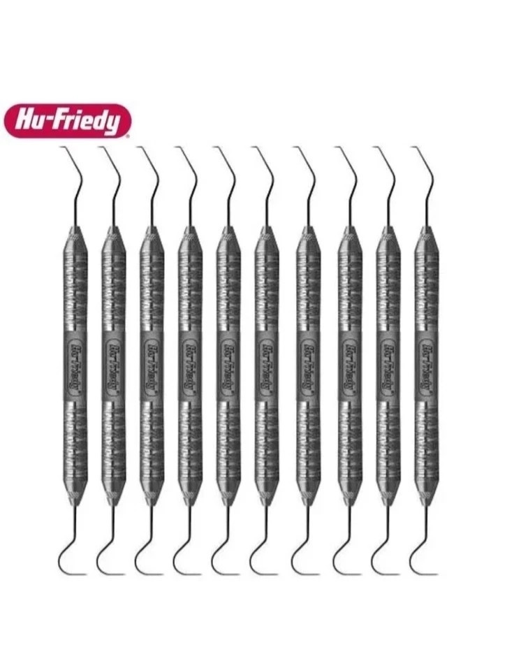 Hu-Friedy Lot of 15pcs Explorer EXD56 #5 Dental Instruments Satin Steel Handle